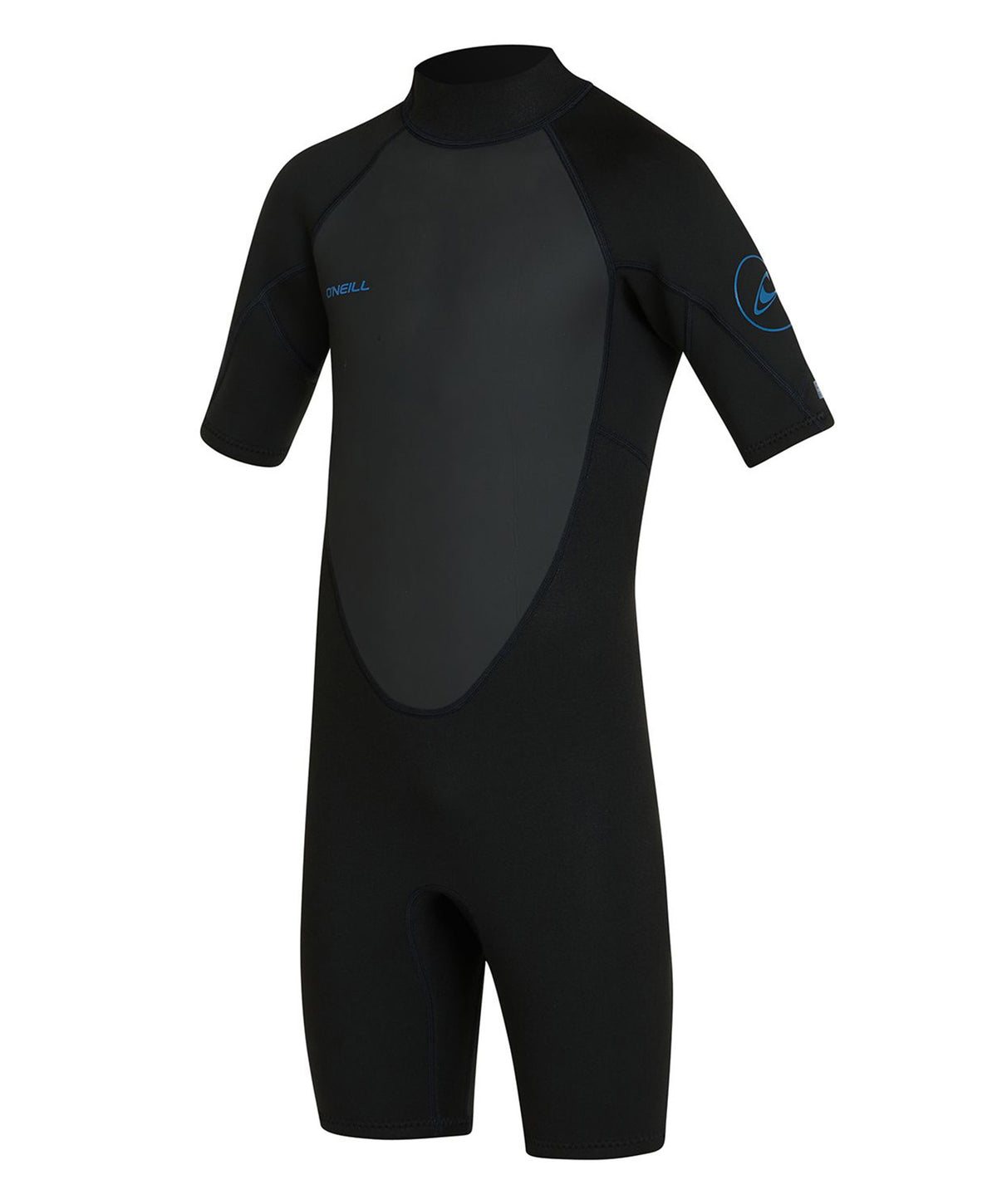 Boy's Reactor Short Sleeve Spring Suit 2mm Wetsuit - Black