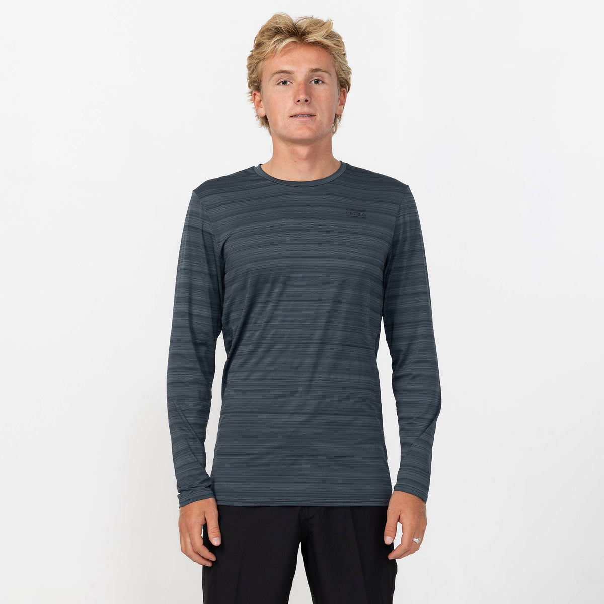 Men's 24/7 Tech Long Sleeve Rash Vest Tee - Graphite