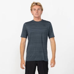 Men's 24/7 Tech Short Sleeve Rash Vest Tee - Graphite