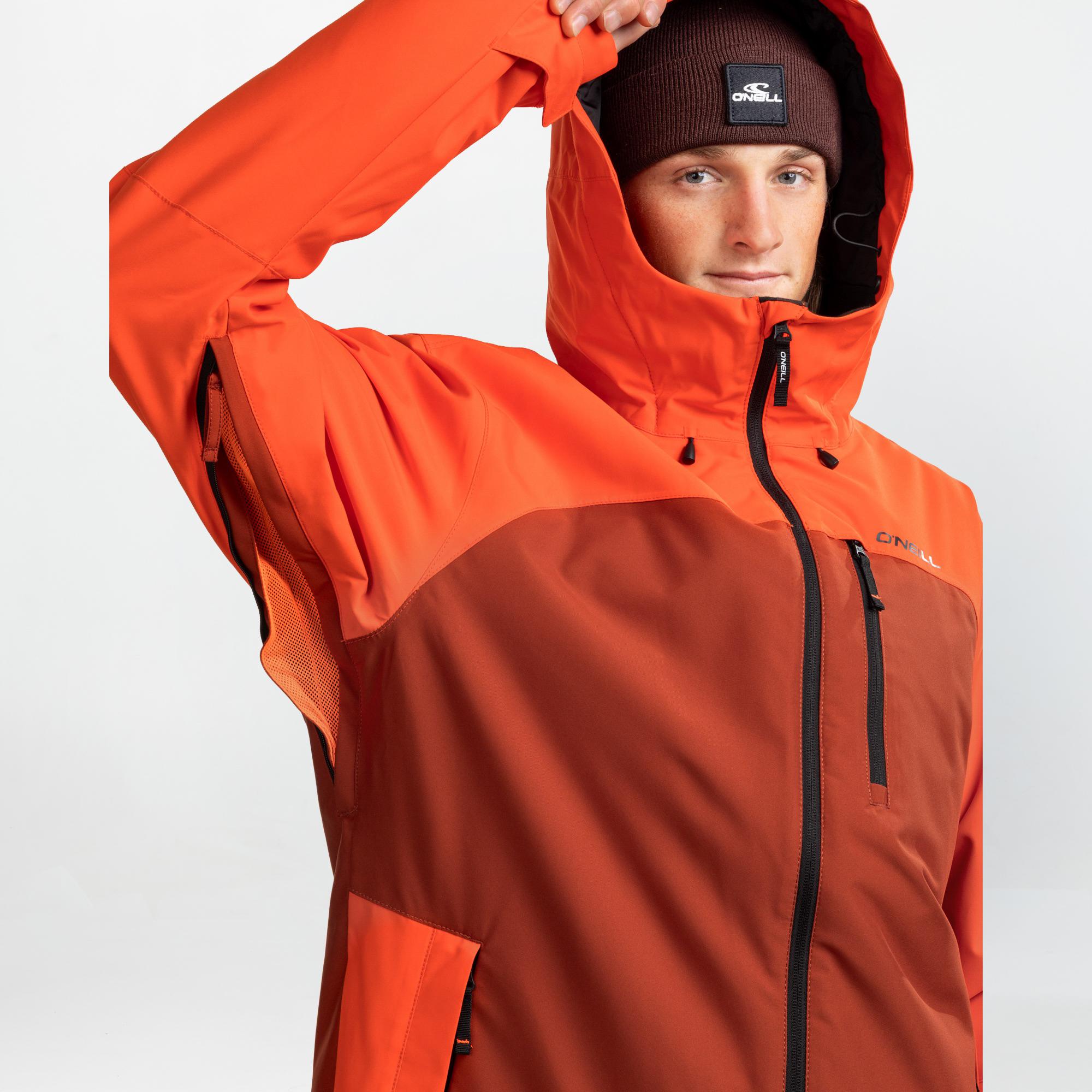 Men's Cruz Duo Snow Jacket - Flame Colour Block
