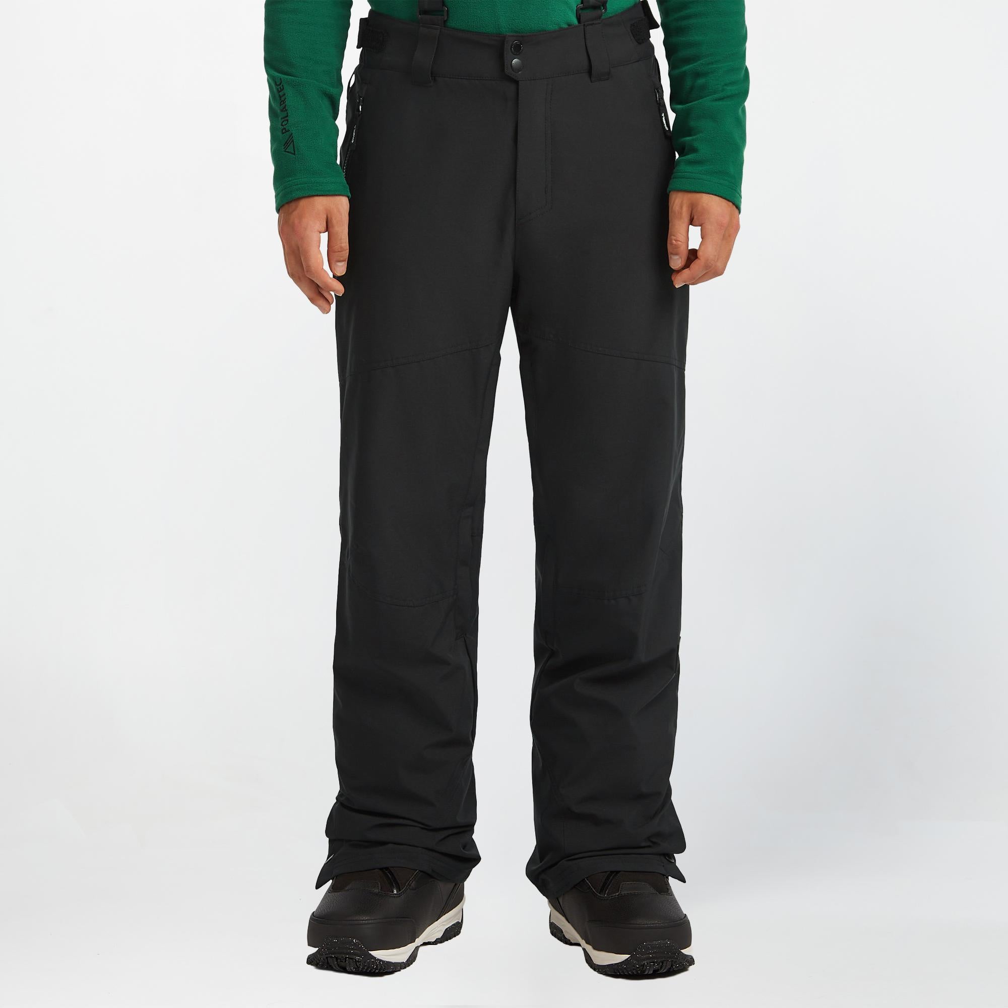 Men's Cruz Suspender Snow Pants - Black Out