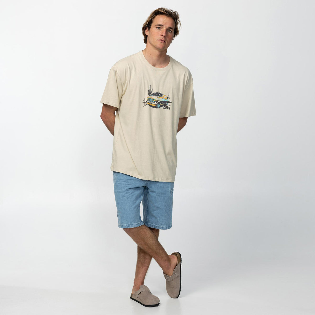 Men's De La Cruz Tee - Khaki