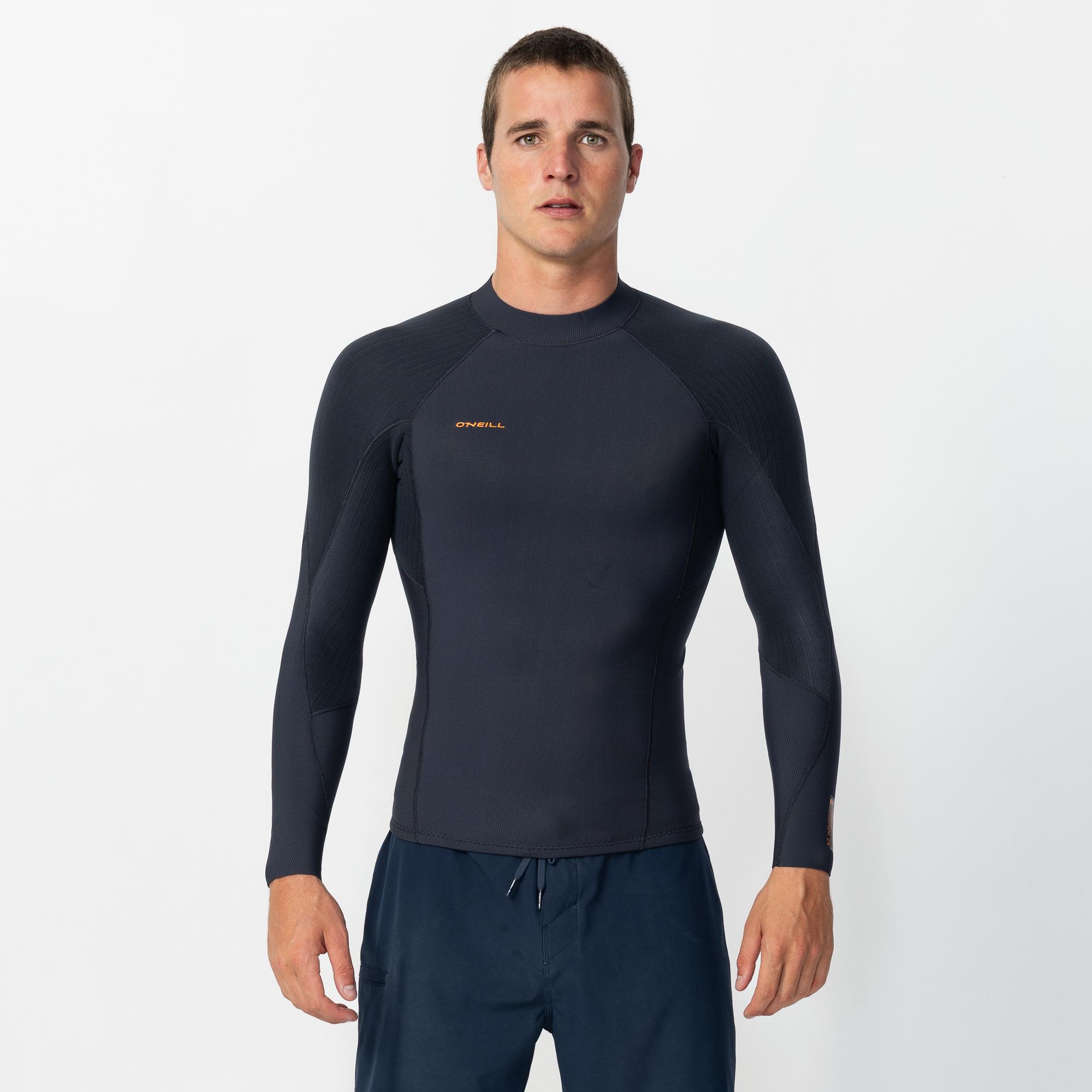 Men's HyperFreak 2mm Long Sleeve GBS Wetsuit Jacket - Gunmetal