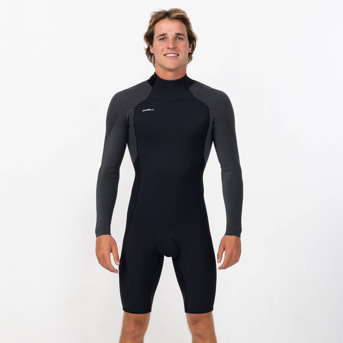 Men's HyperFreak 2mm Long Sleeve Spring Suit Back Zip - Tempered Steel
