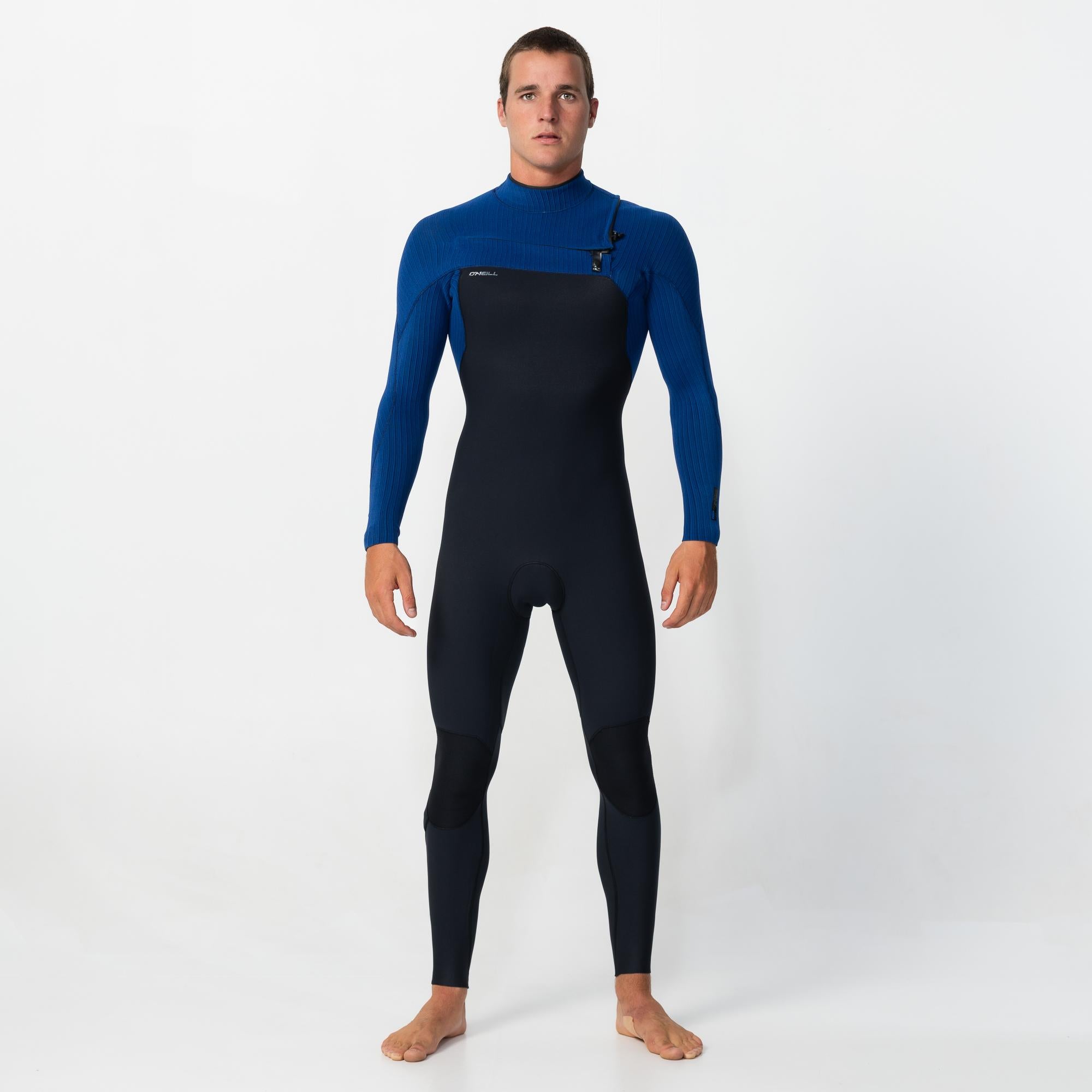 Men's HyperFreak 3/2+ Steamer Chest Zip - Twilight Blue