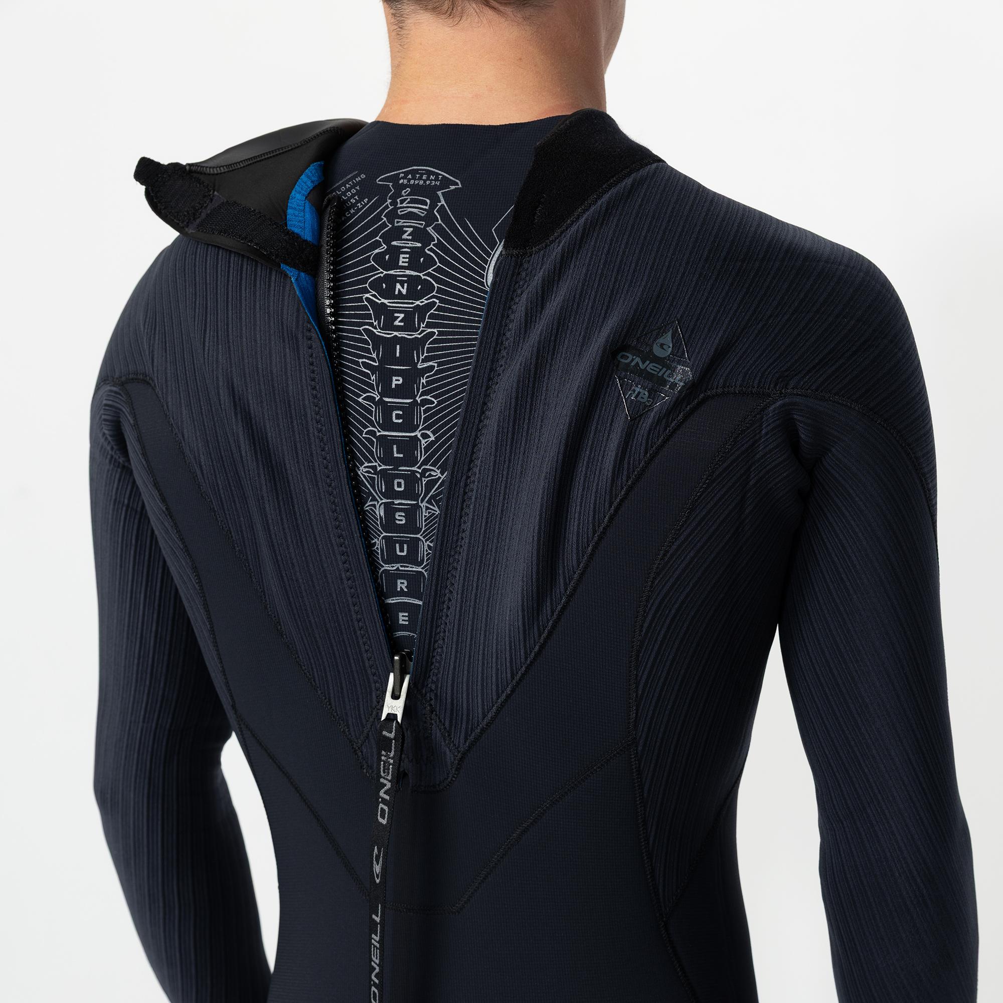 Men's HyperFreak 4/3+ Steamer Back Zip - Black