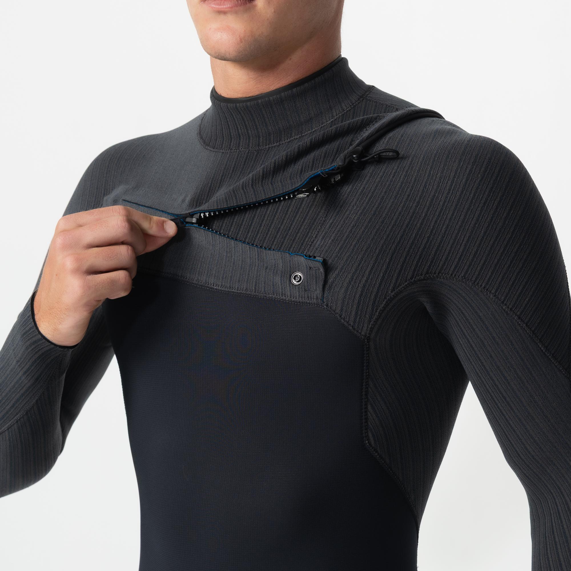 Men's HyperFreak 4/3+ Steamer Chest Zip - Tempered Steel