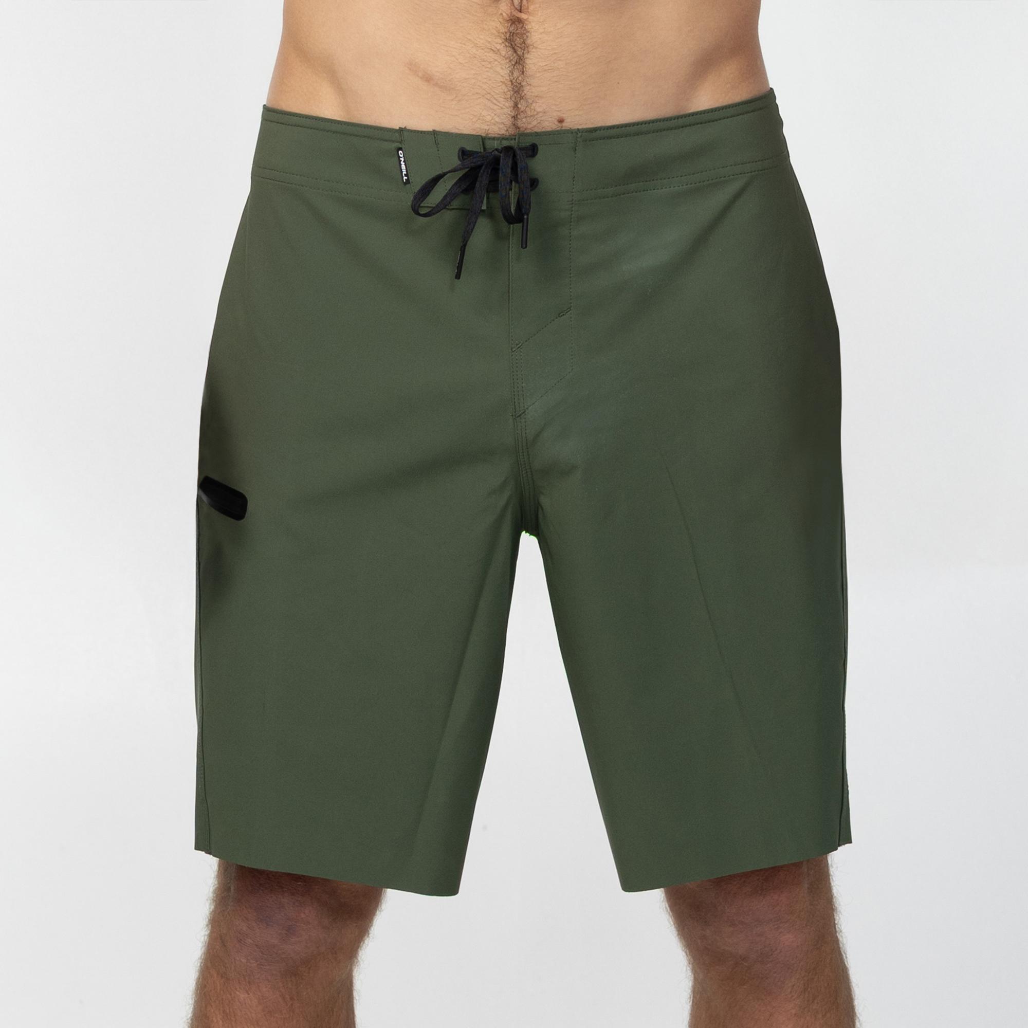 Men's Hyperfreak Tech Solid 19" Boardshort - Dark Olive