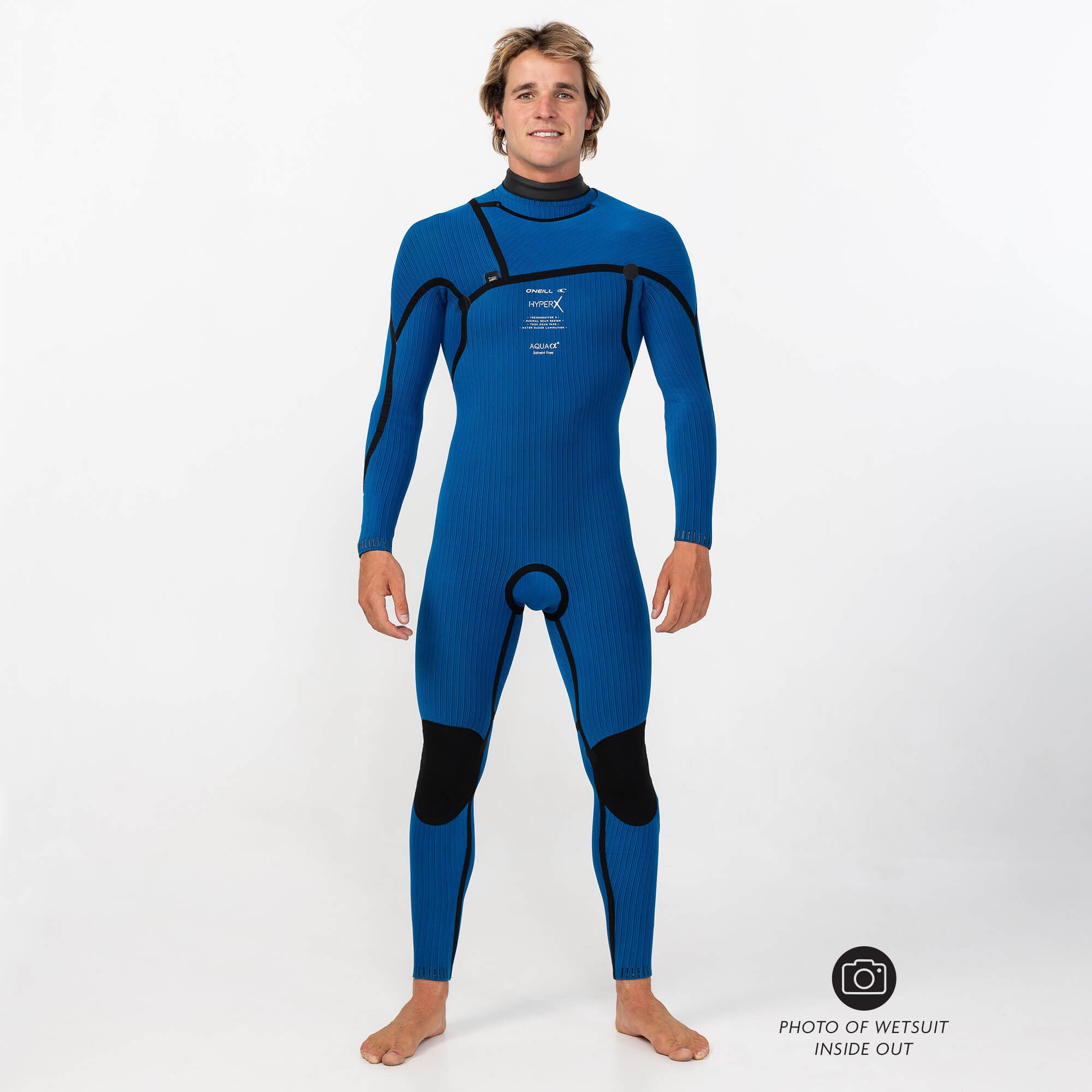 Buy Men's HyperX 4/3mm Stitchless Steamer Chest Zip Online | O'Neill