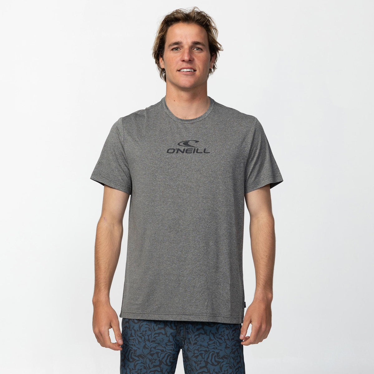 Men's Jack UPF Tee - Gargoyle Melange