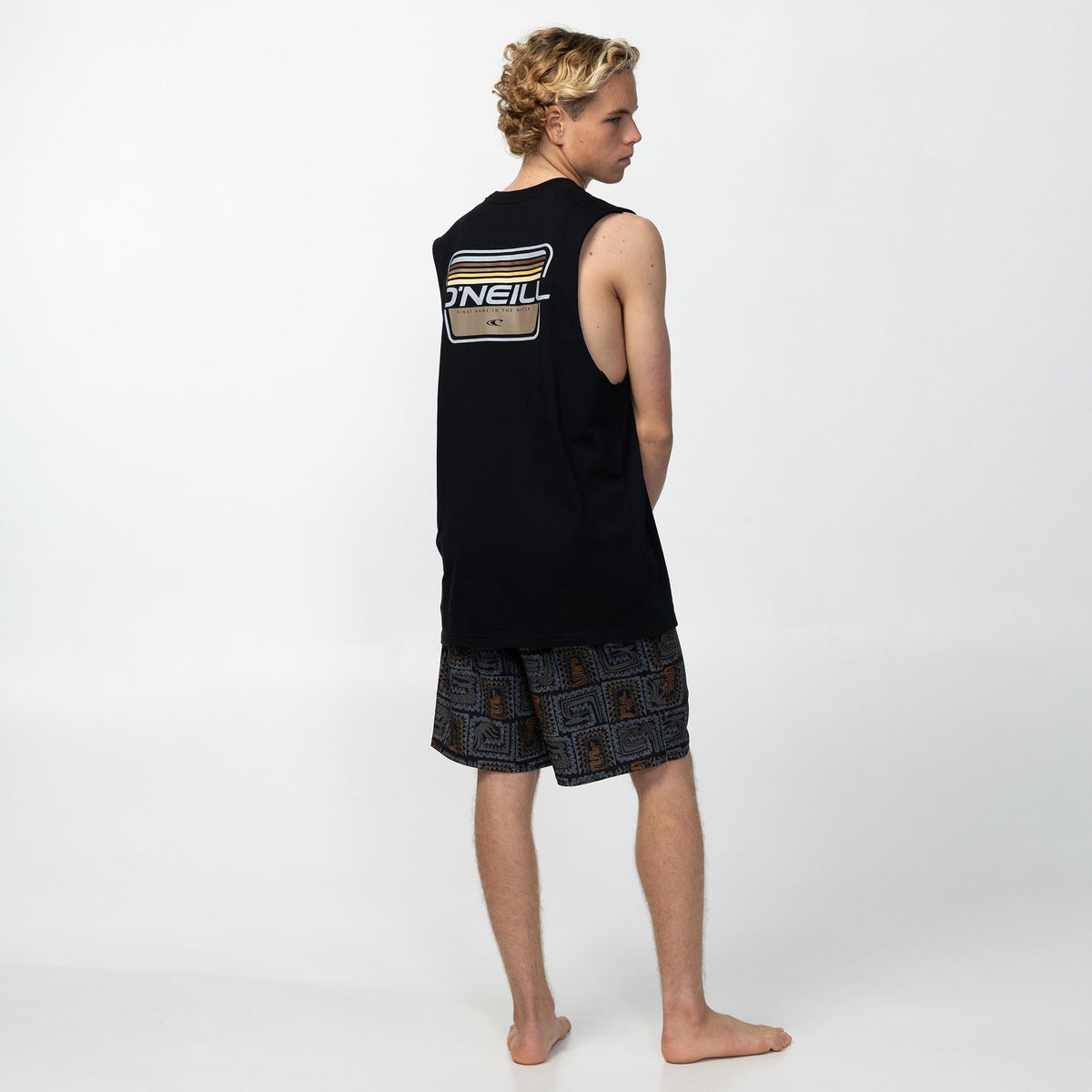 Men's Lineup Muscle Tee - Black