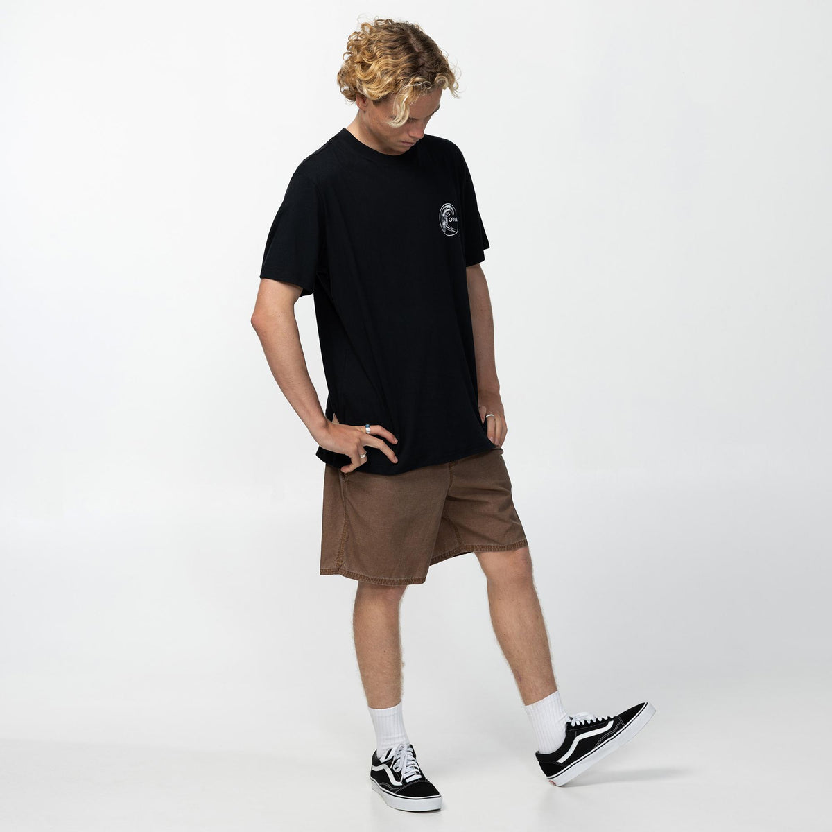 Men's OG Circle Surfer Tee - Black