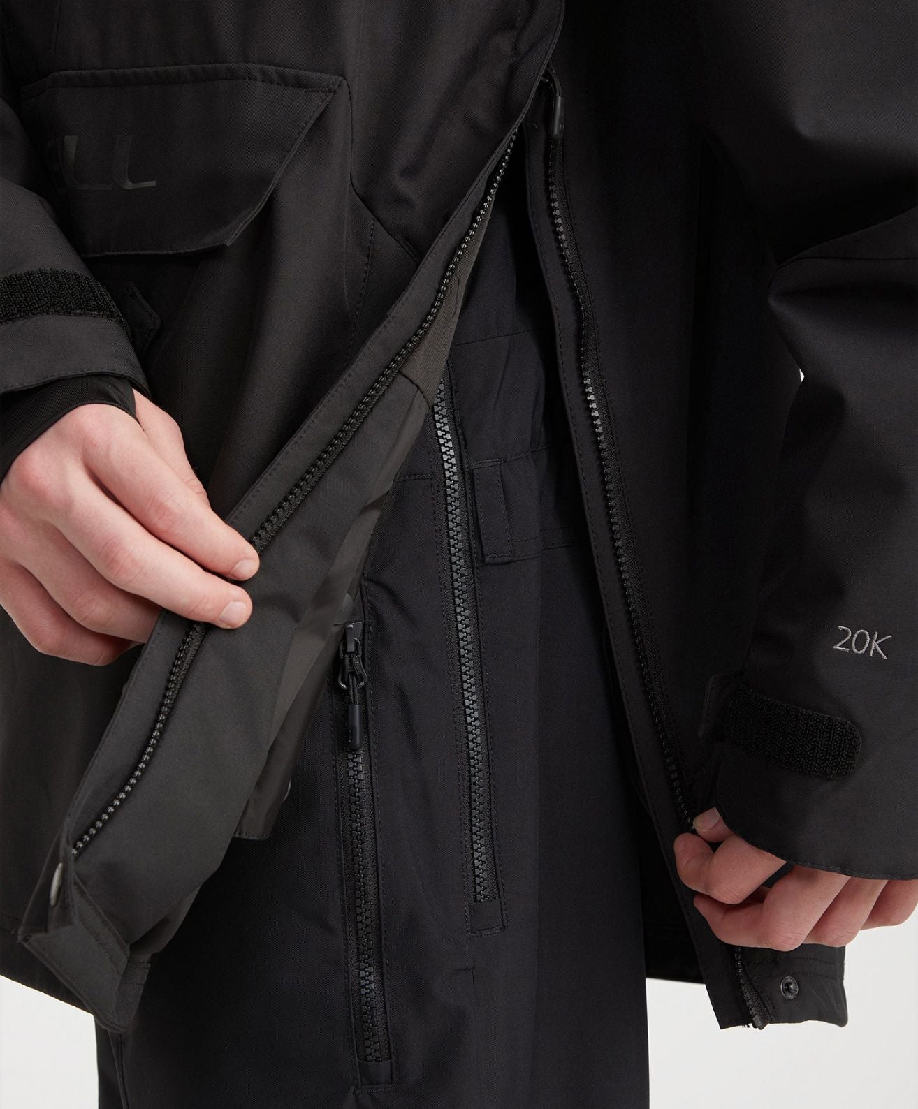 Men's O'Riginals Anorak Jacket Snow Jacket - Black Out