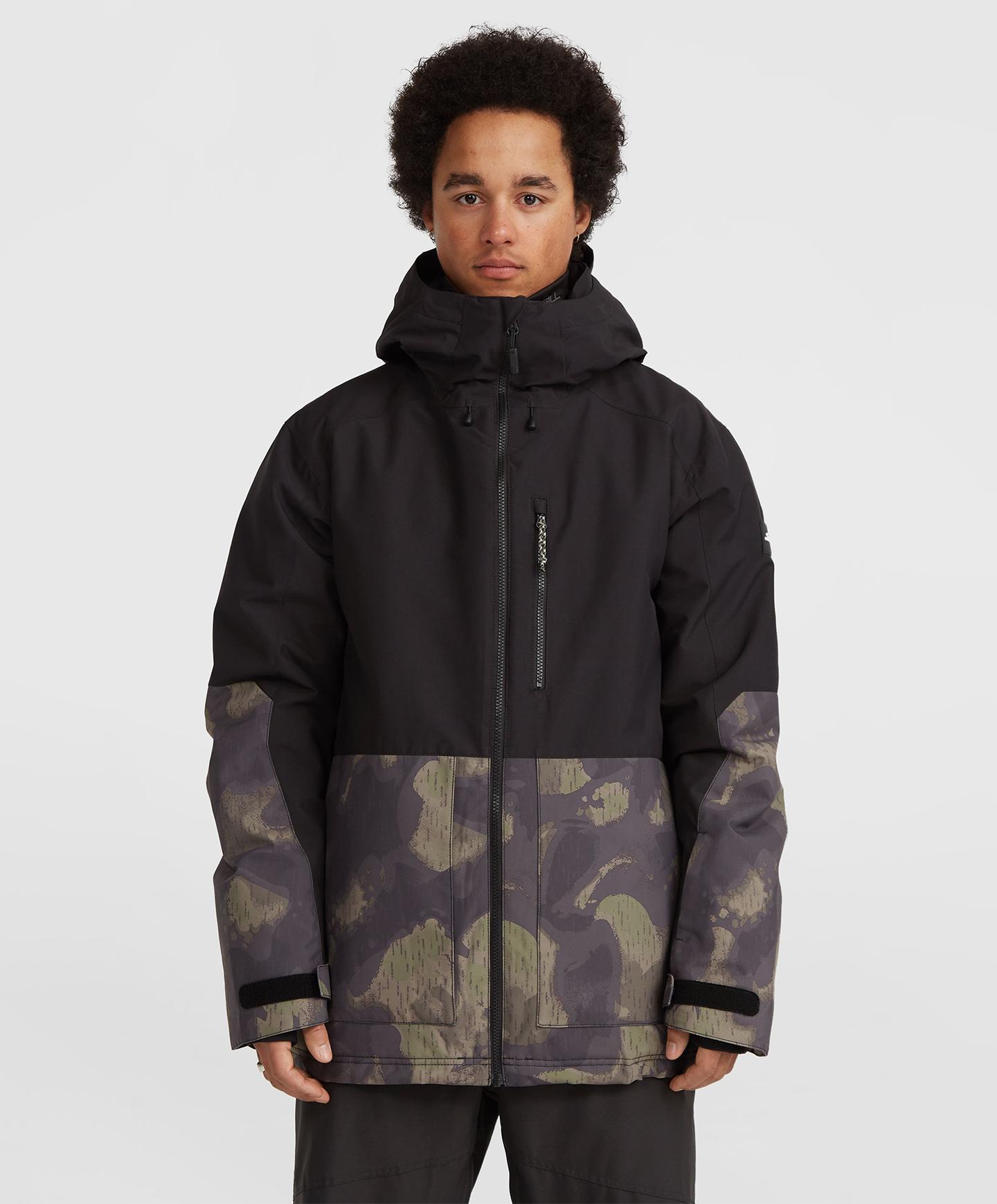 Men's O'Riginals Block Snow Jacket - Black Night Camo