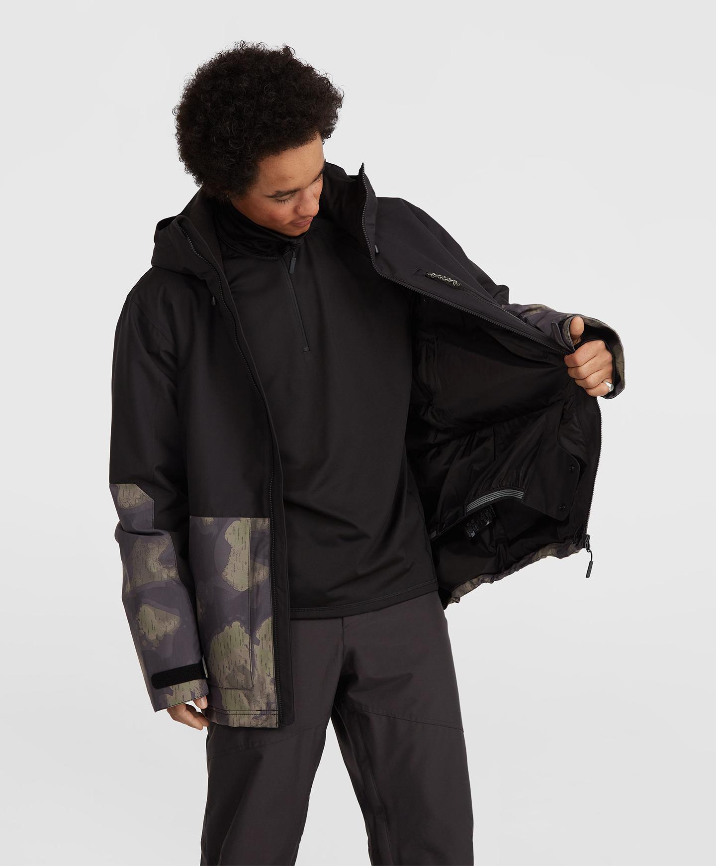 Men's O'Riginals Block Snow Jacket - Black Night Camo