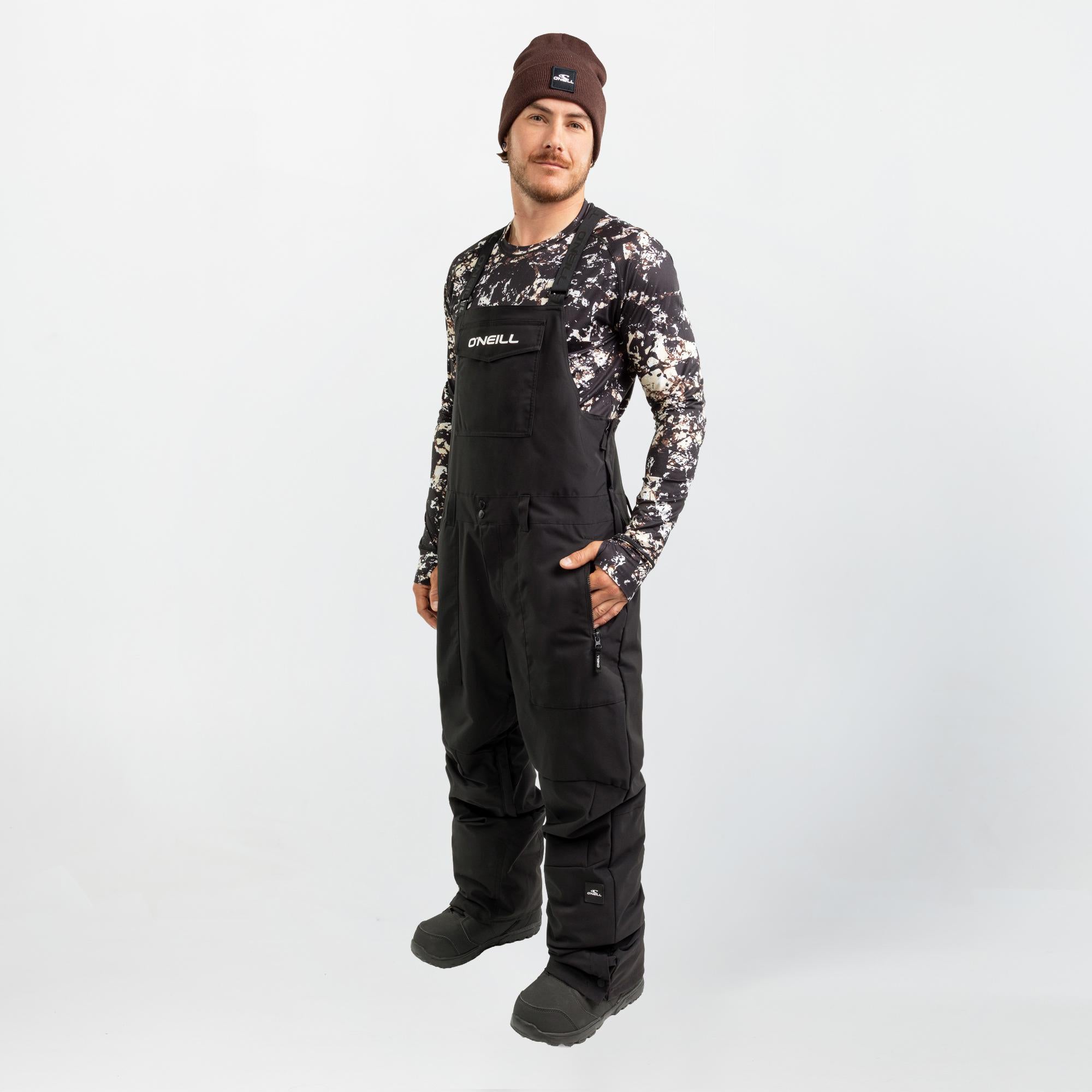 Men's Peak Bib Pants - Black Out