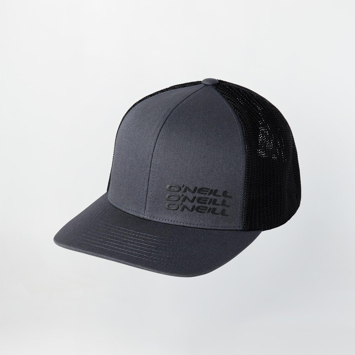 Stacked Stretch Fit Hat - Dark Shadow