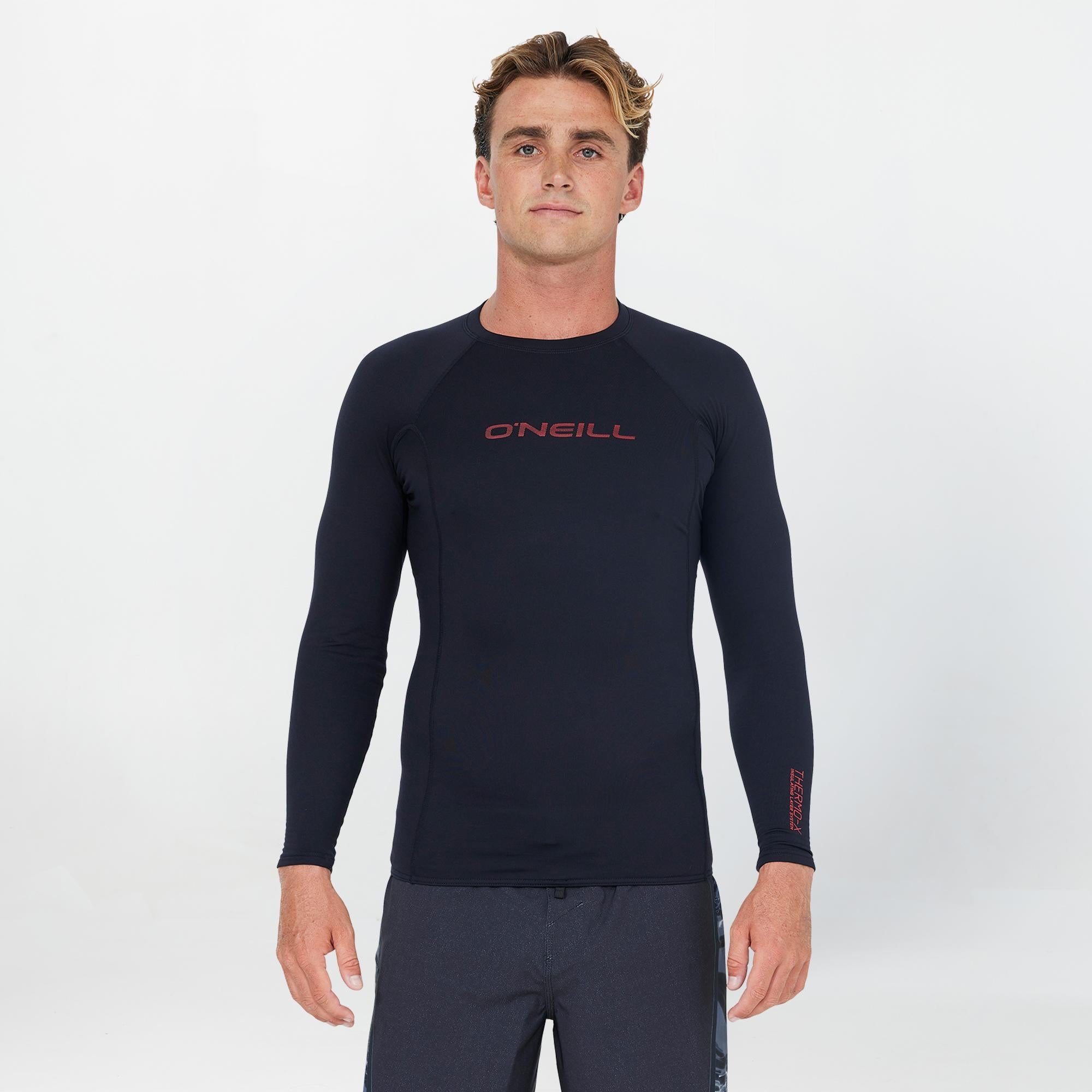 Men's Thermo X Long Sleeve Crew - Black
