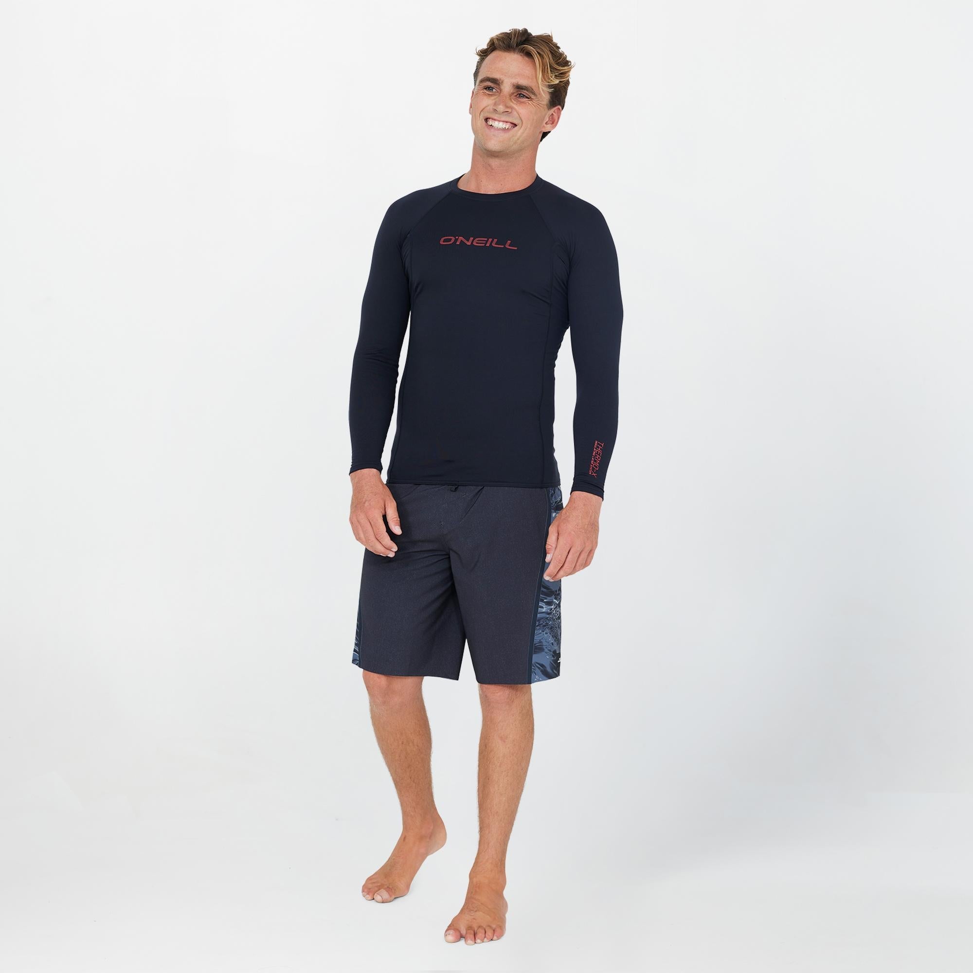 Men's Thermo X Long Sleeve Crew - Black