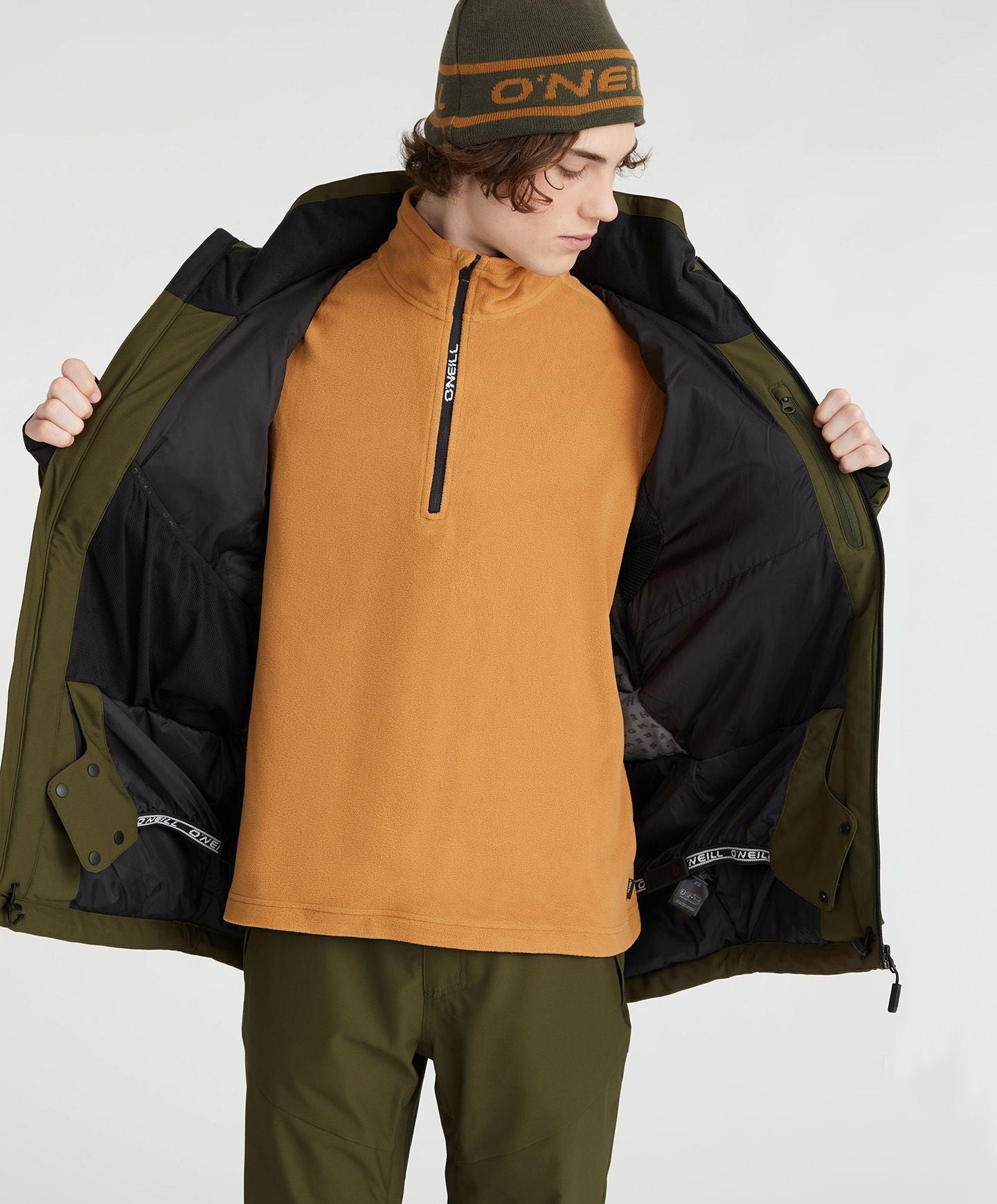 Men's Total Disorder Snow Jacket - Forest Night