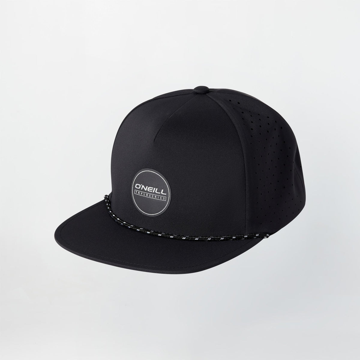 TRVLR Delta Snapback Hat - Black