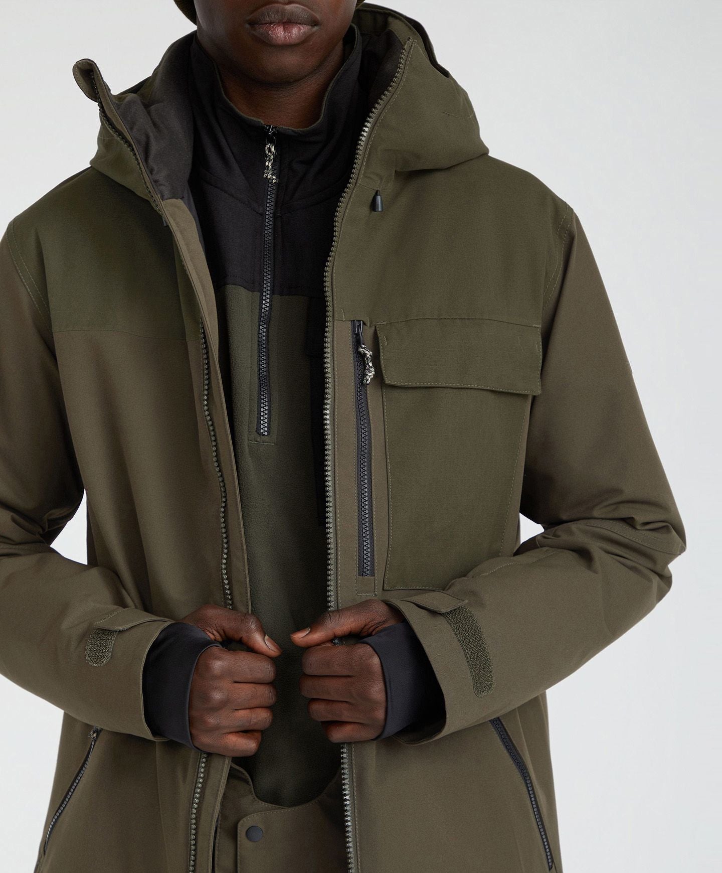 Men's Utility Snow Jacket - Forest Night