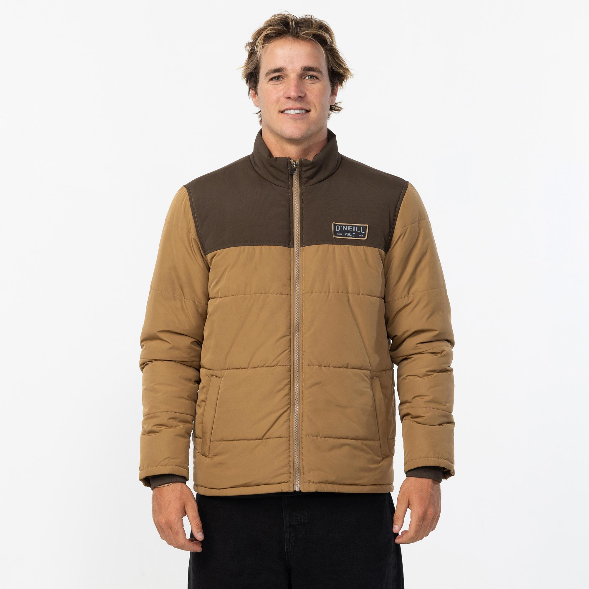 Men's Vista Quilted Jacket - Dark Khaki