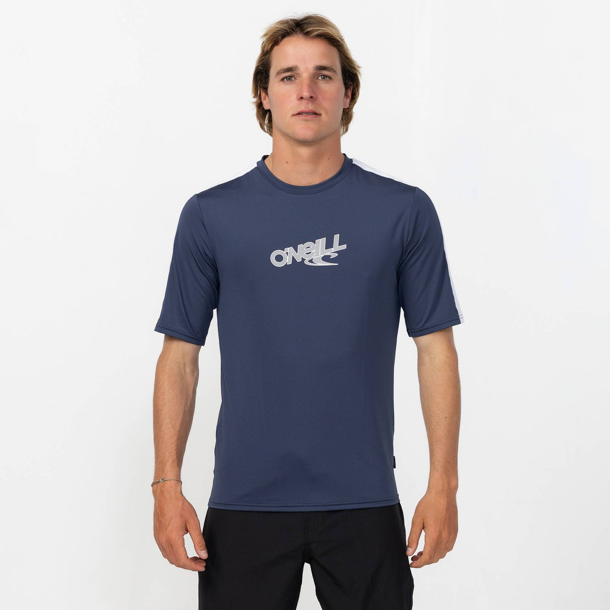 Men's Y2K SS Rash Vest Tee - Navy