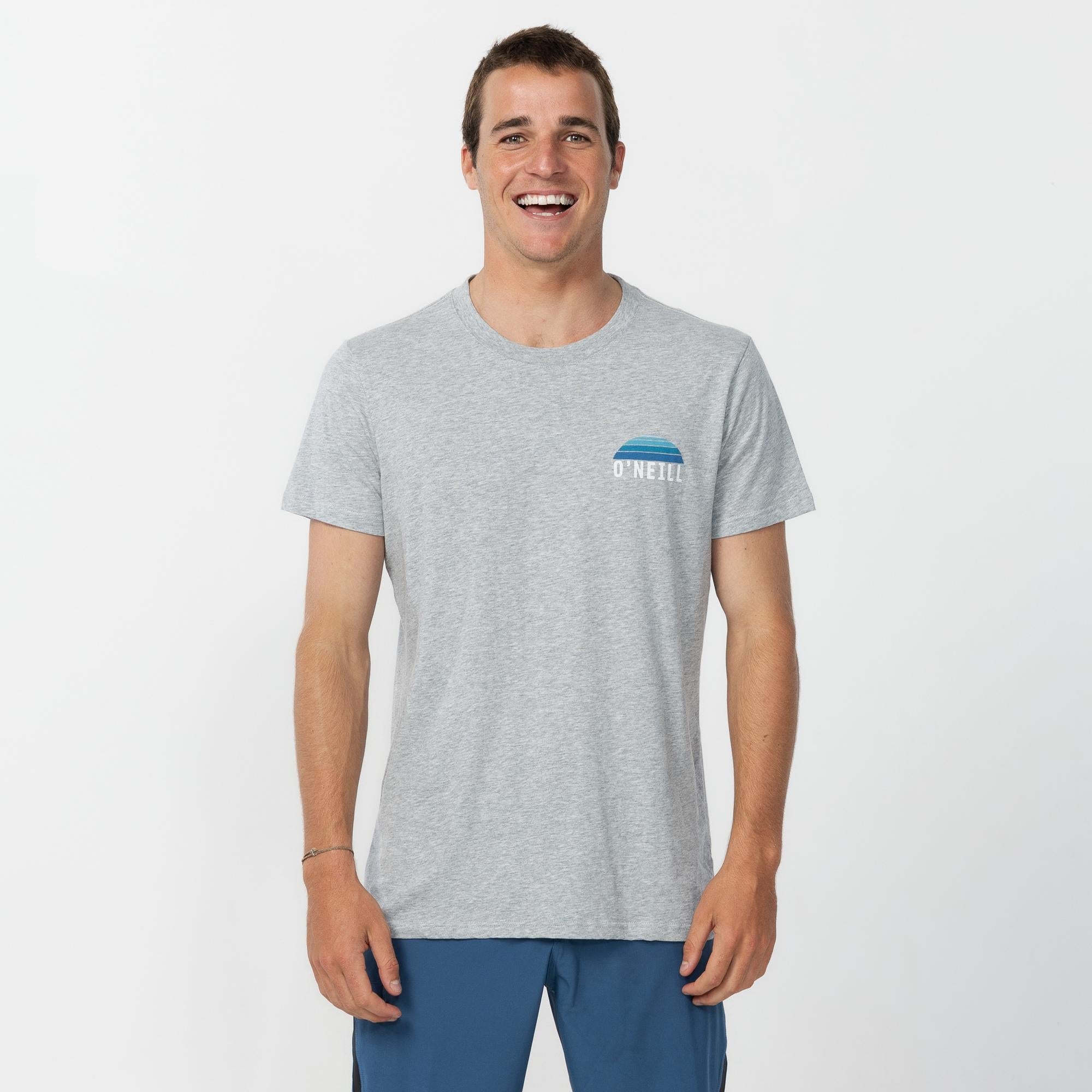 Mountain Short Sleeve T-Shirt - Grey Marle