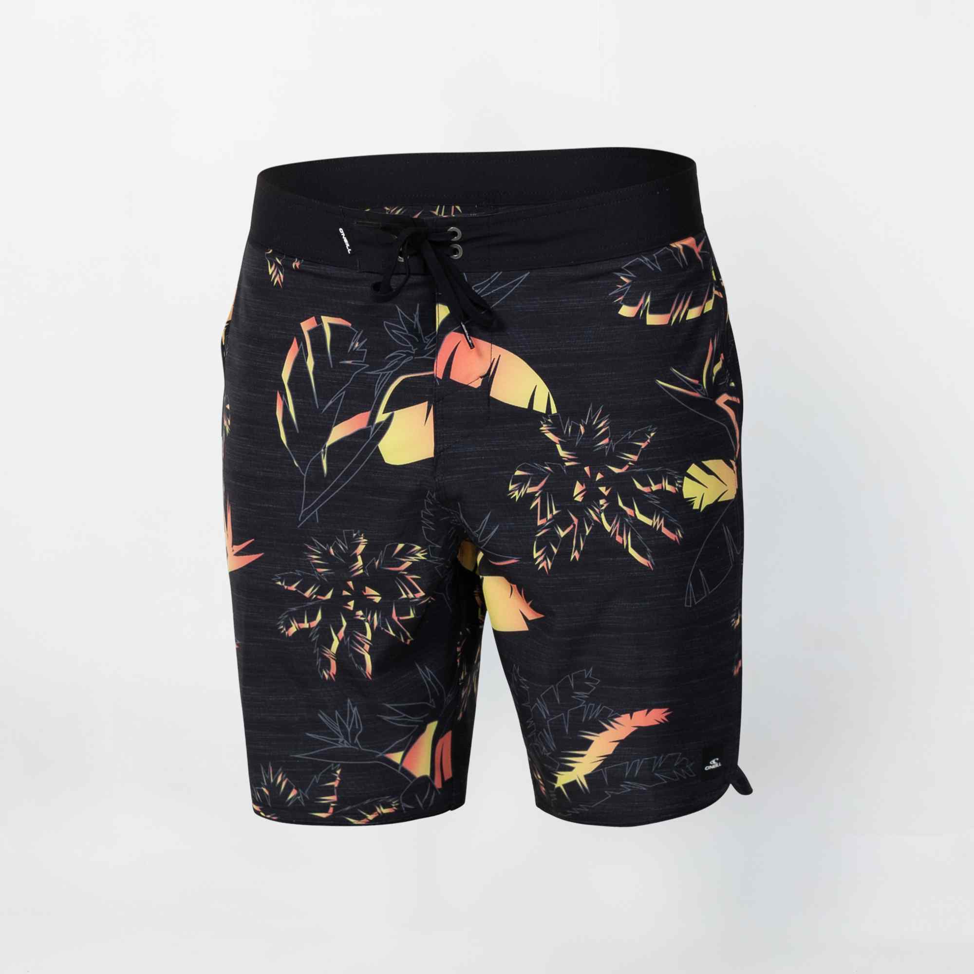 Mystro Scallop 19" Boardshort - Black