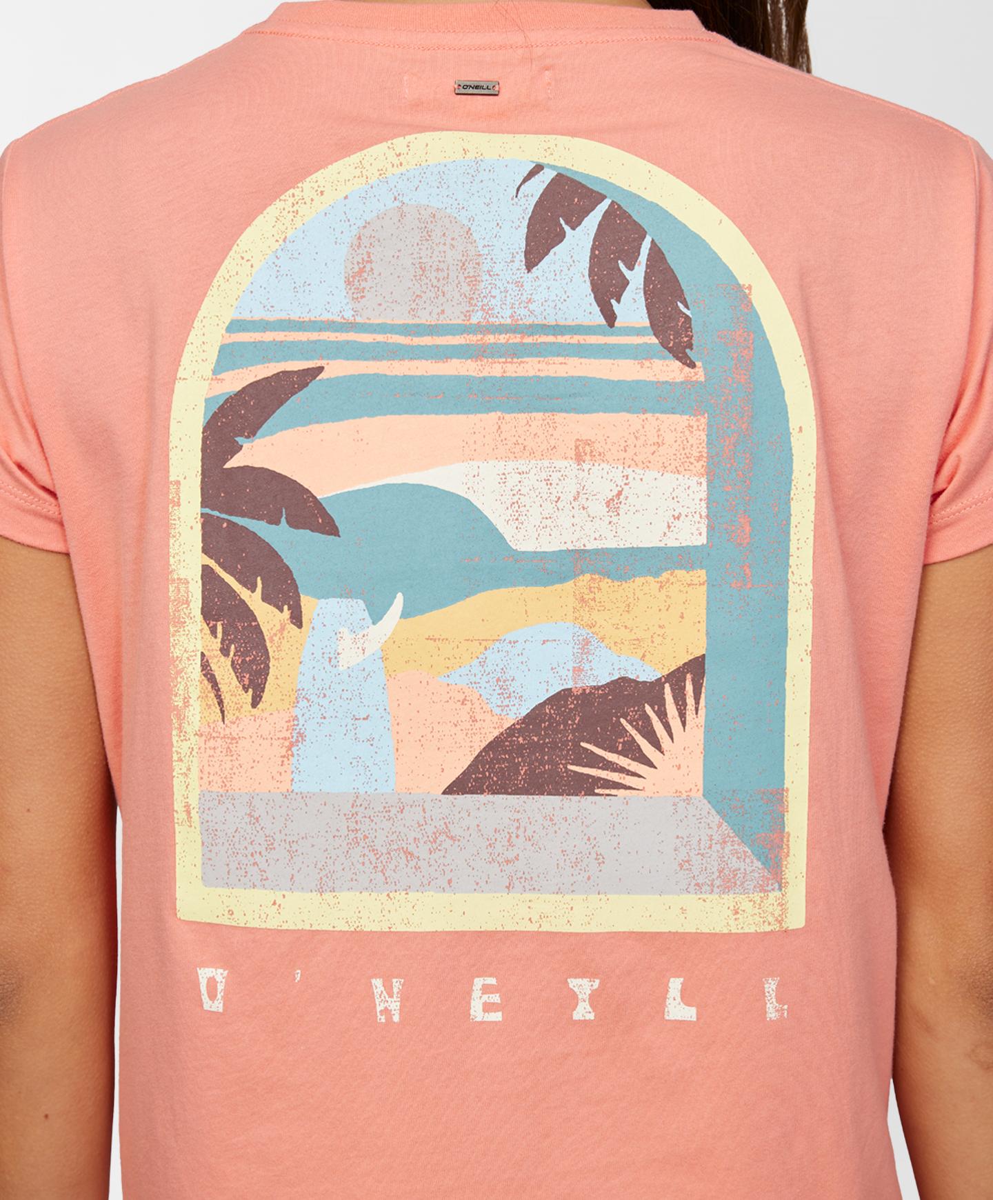 Oceanviews T-Shirt - Canyon Rose