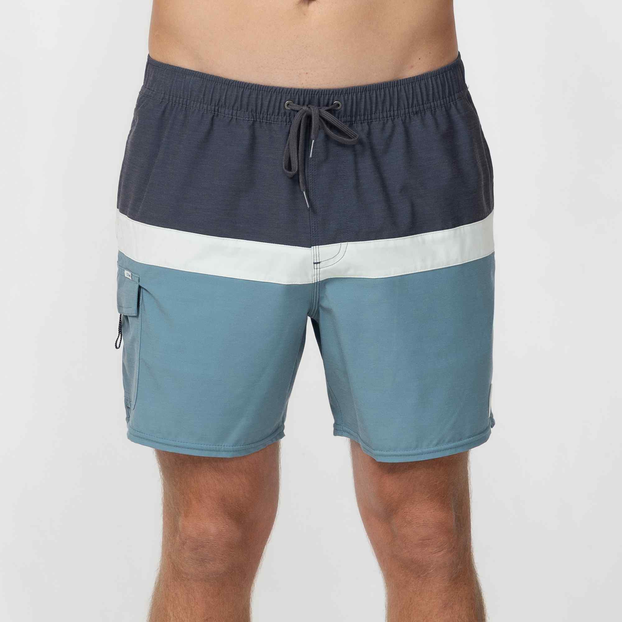 OG Horizon Volley 16" Beach Short - Stormy Sea