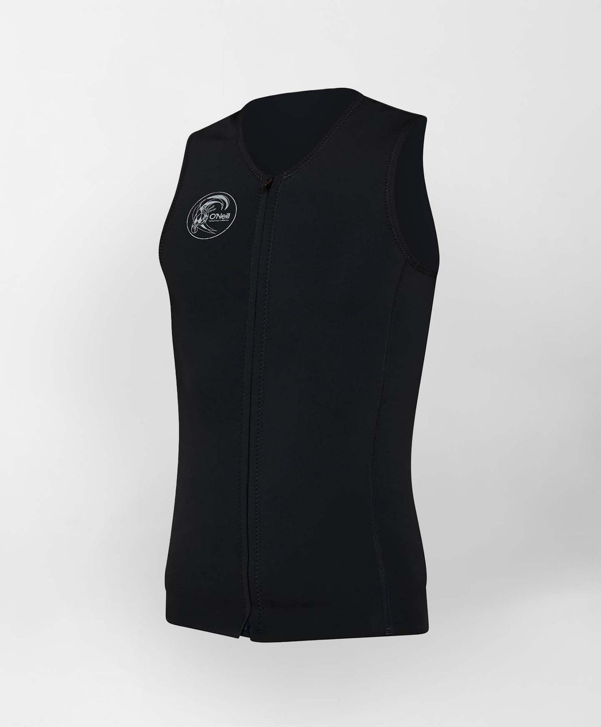 O'Riginal Zip Through Sleeveless Wetsuit Vest - Black