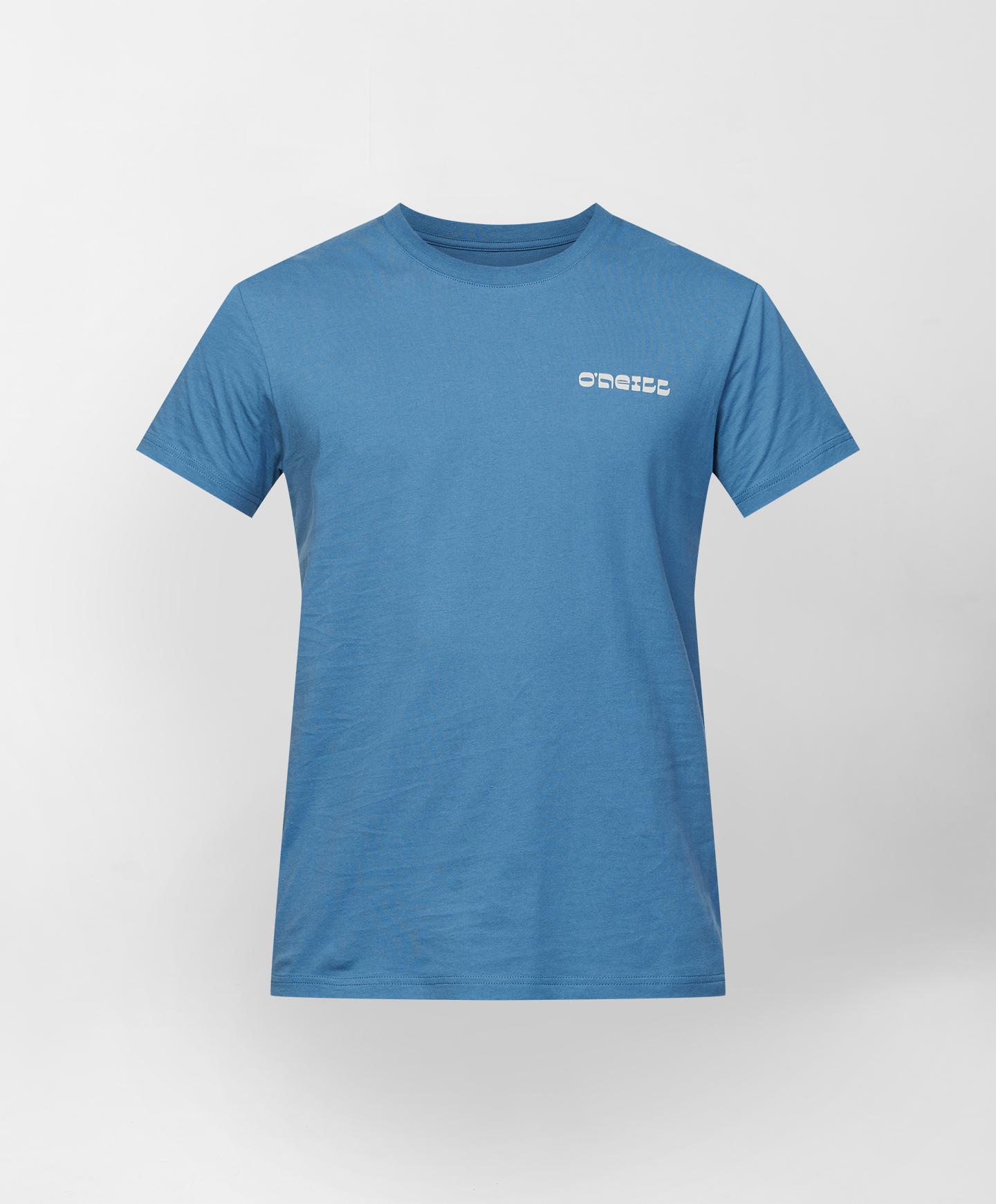 Outside SS T-Shirt - Copen Blue