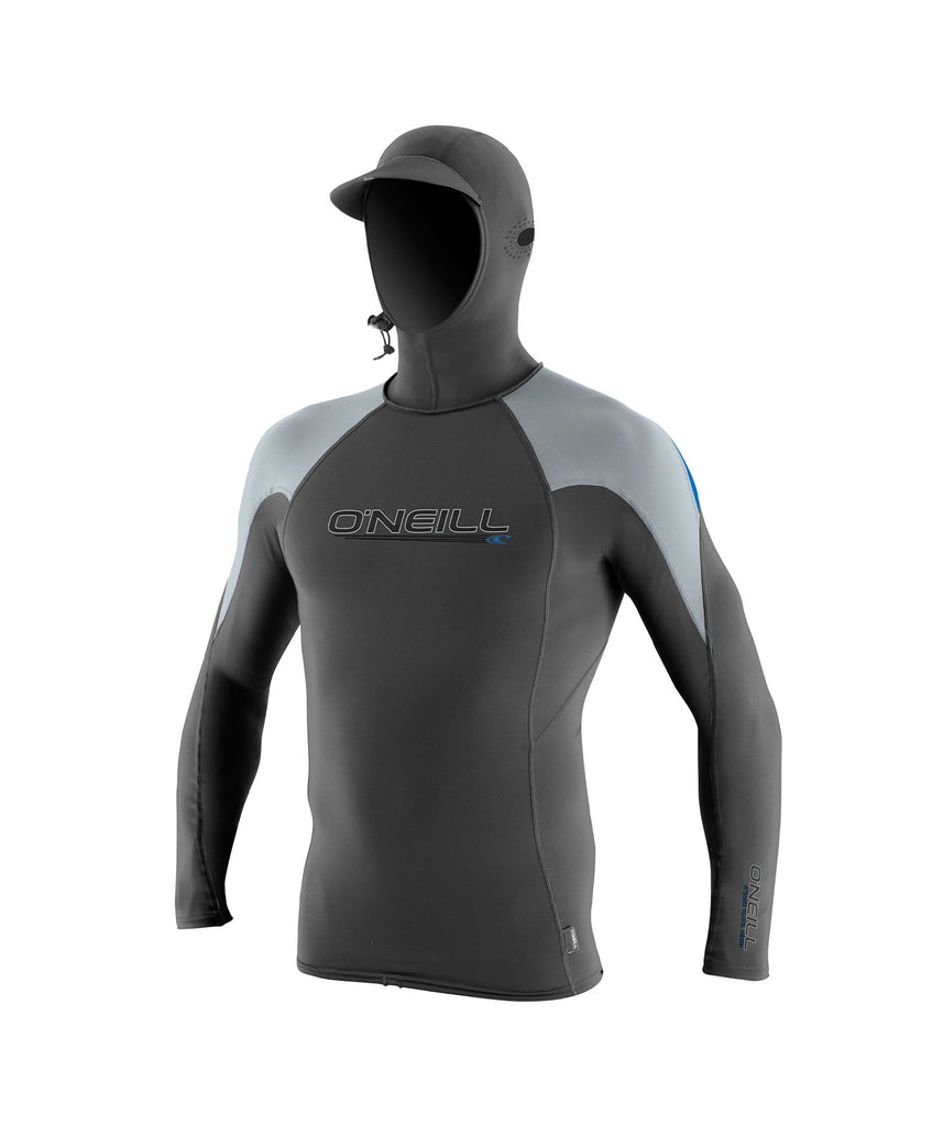 Buy Premium Skins O'Zone Hooded Rash Vest - Graphite by O'Neill online ...