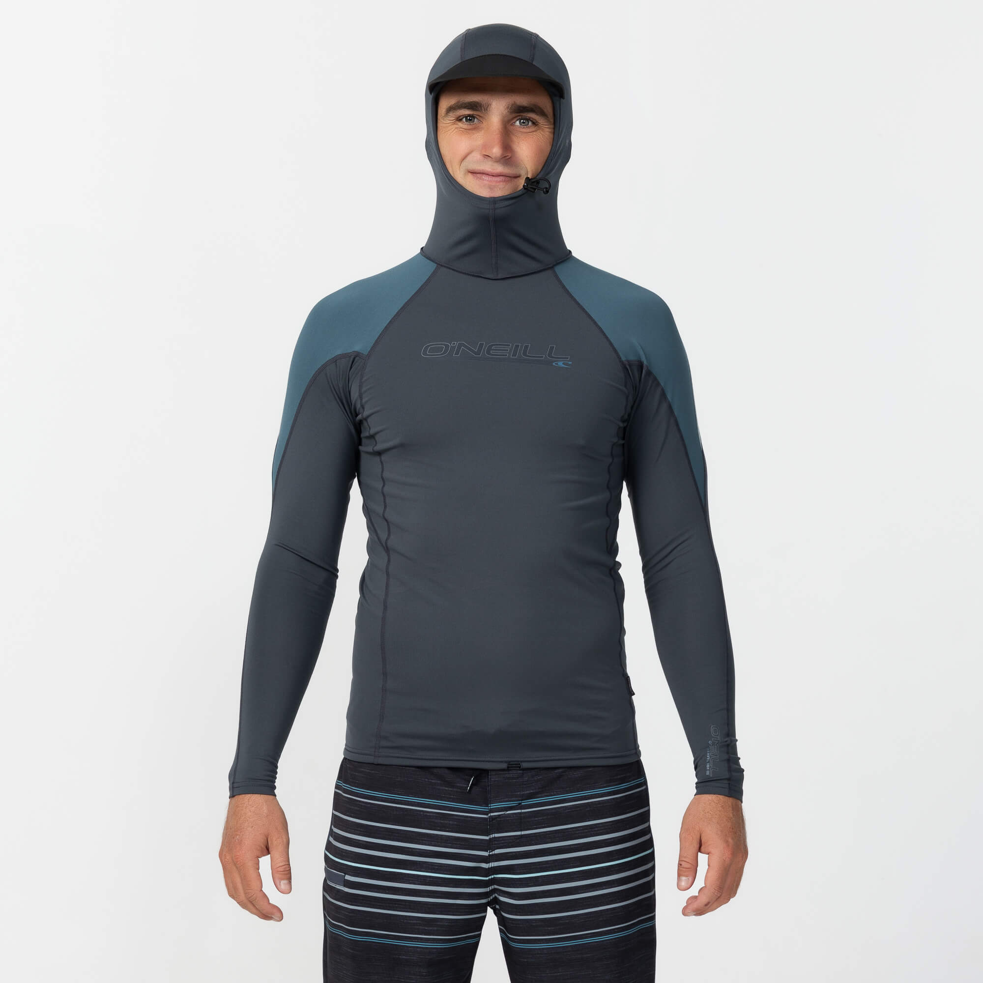 Premium Skins O'Zone Hooded Rash Vest - Graphite