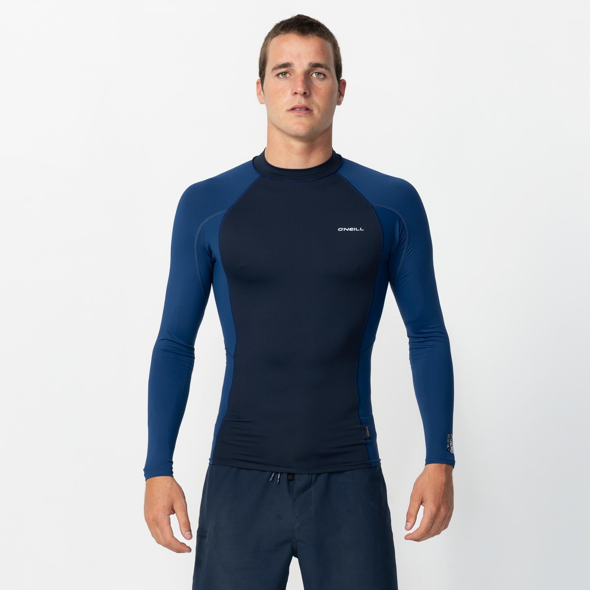 Psycho UV Long Sleeve Rash Vest - Abyss