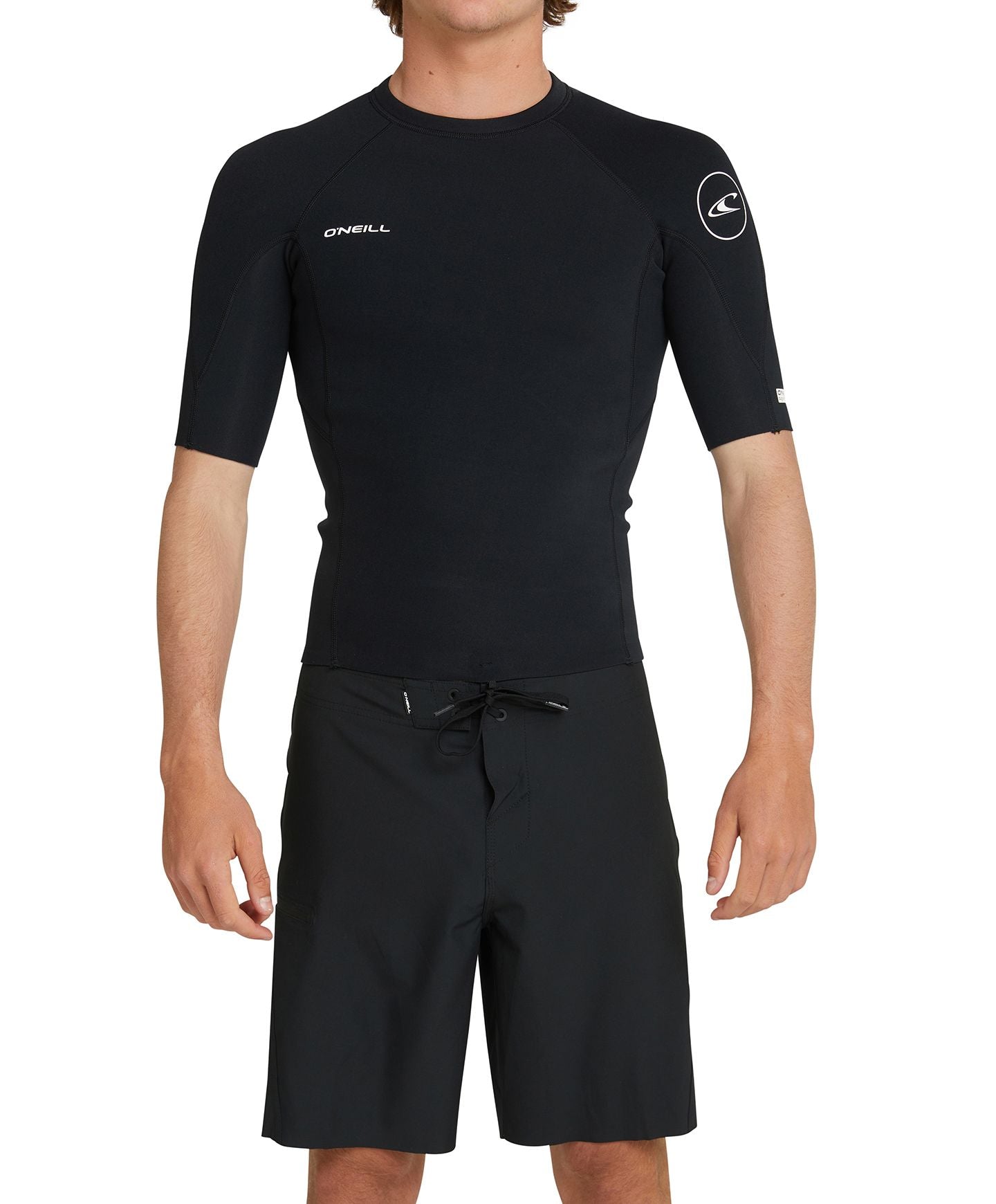 Reactor 1.5mm Short Sleeve Wetsuit Jacket - Black