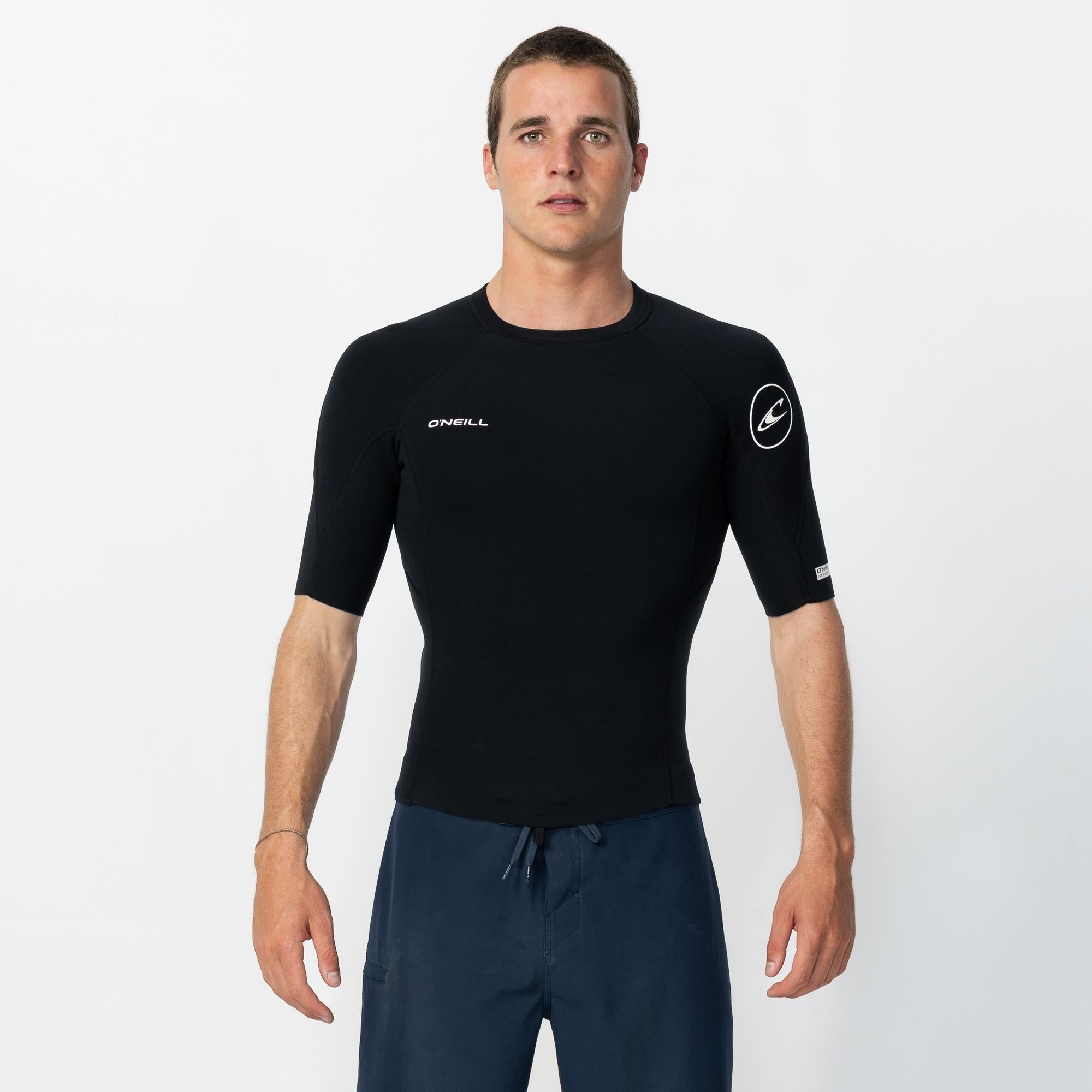 Reactor 1.5mm Short Sleeve Wetsuit Jacket - Black
