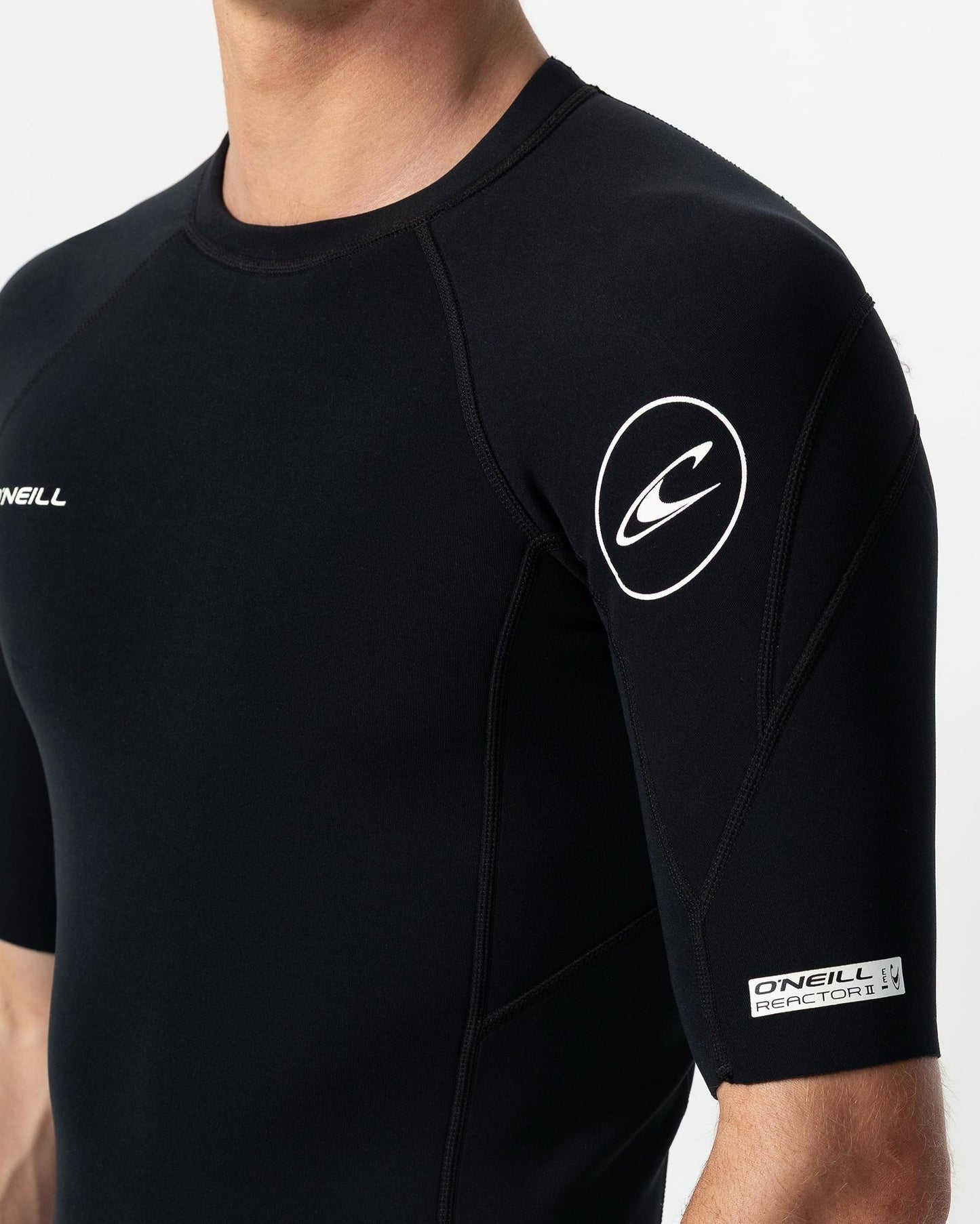 Reactor 1.5mm Short Sleeve Wetsuit Jacket - Black
