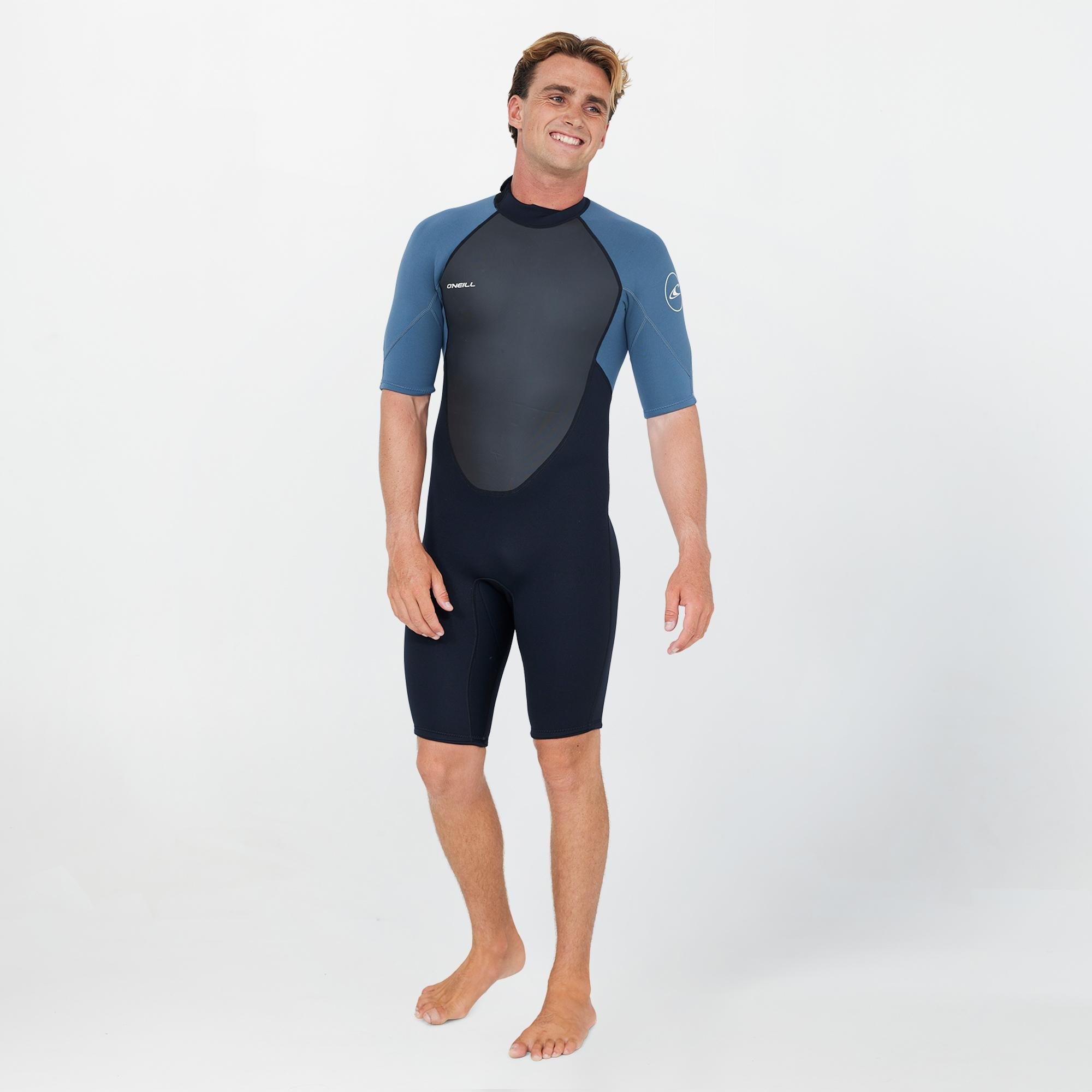 Men's Reactor 2mm Spring Suit Back Zip - Cadet Blue