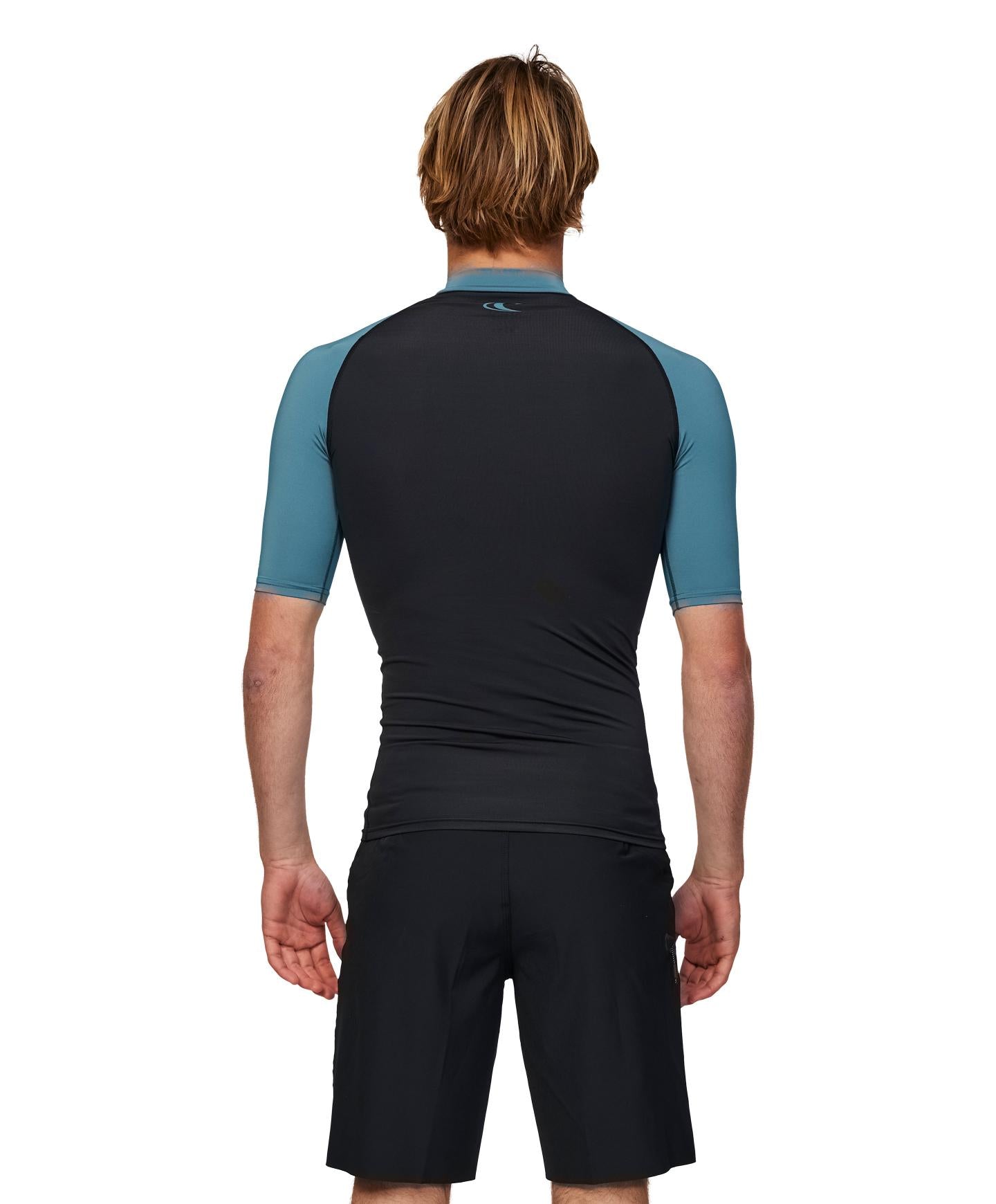 Reactor Block UV SS Rash Vest - Deep Teal