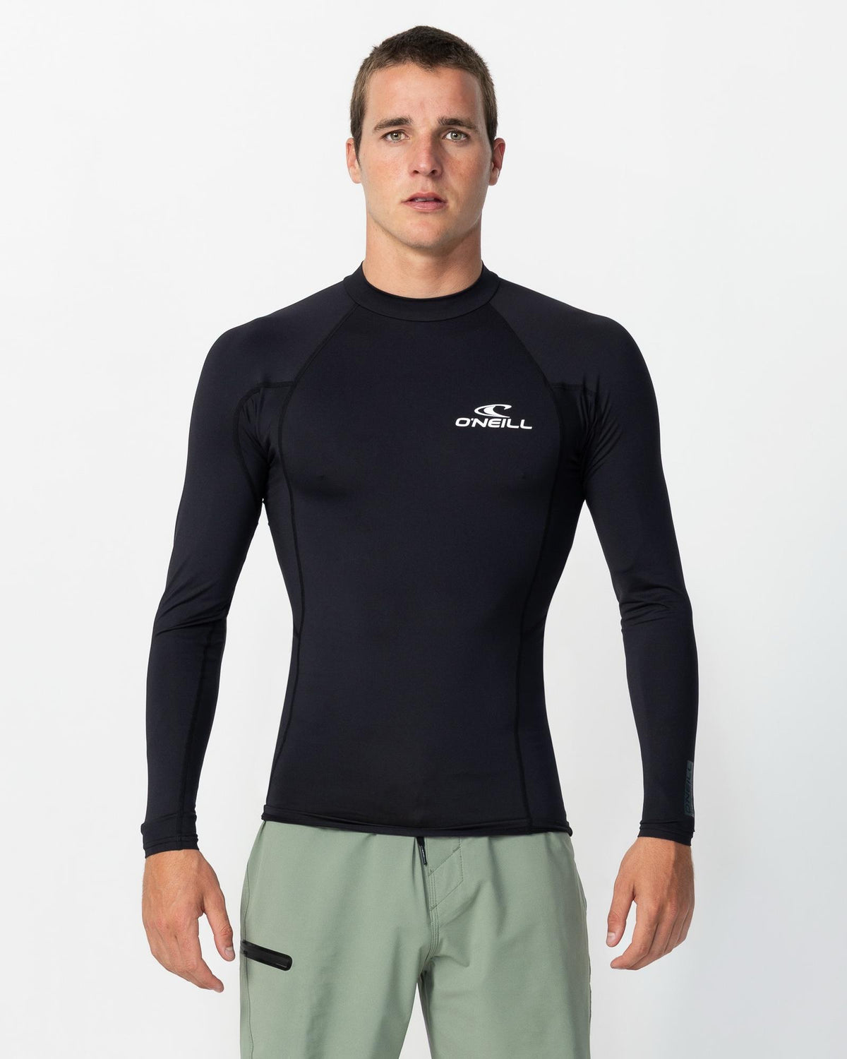 Reactor UV Long Sleeve Rash Vest - Black