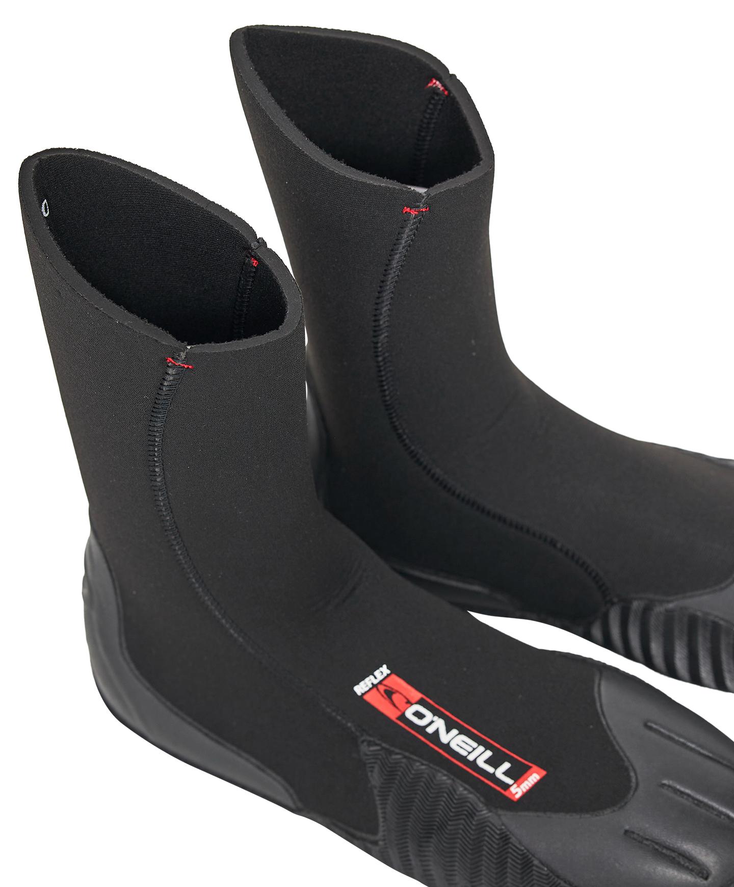 Reflex 5mm Round Toe Wetsuit Boot - Black