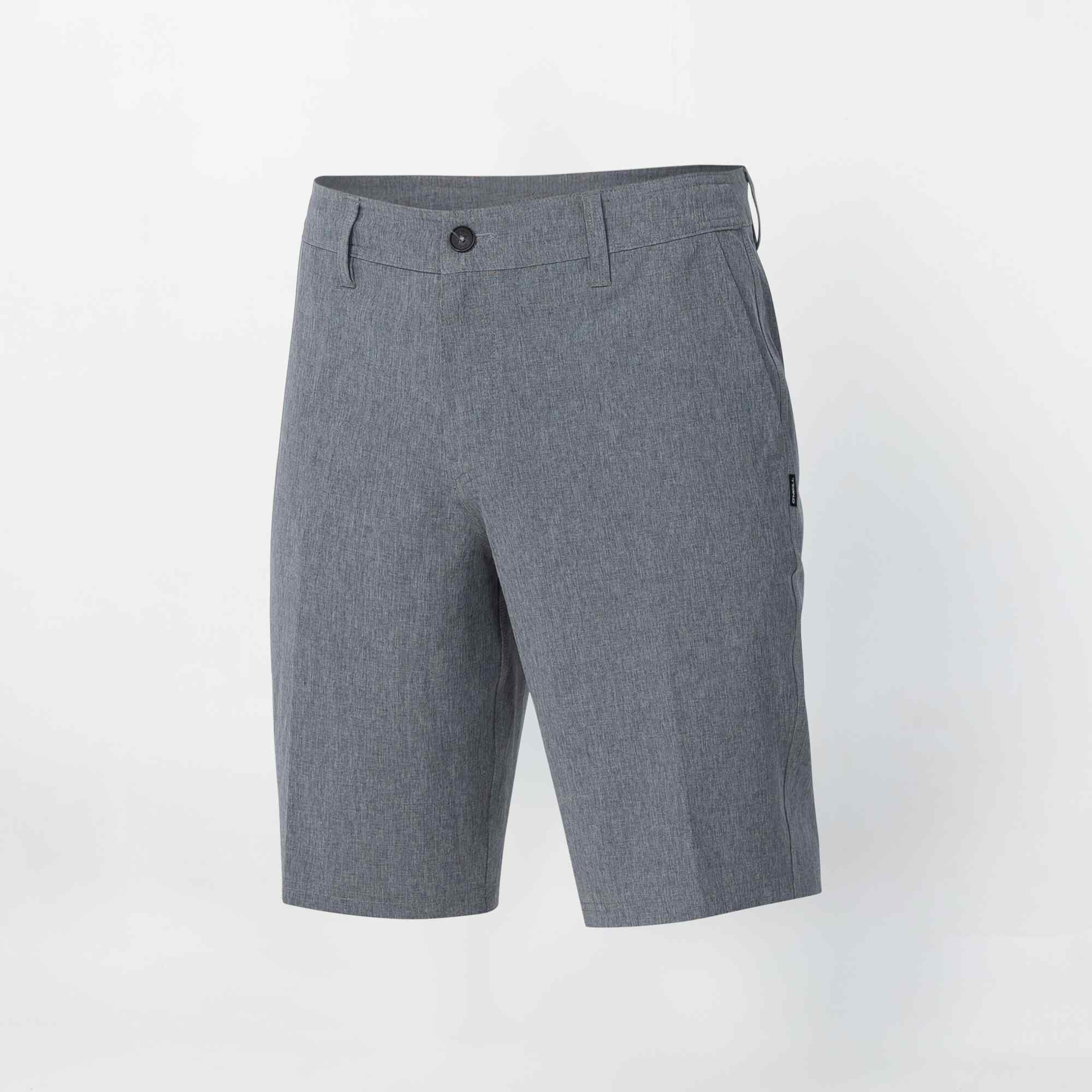 Reserve Heather 21" Hybrid Short - Heather Grey