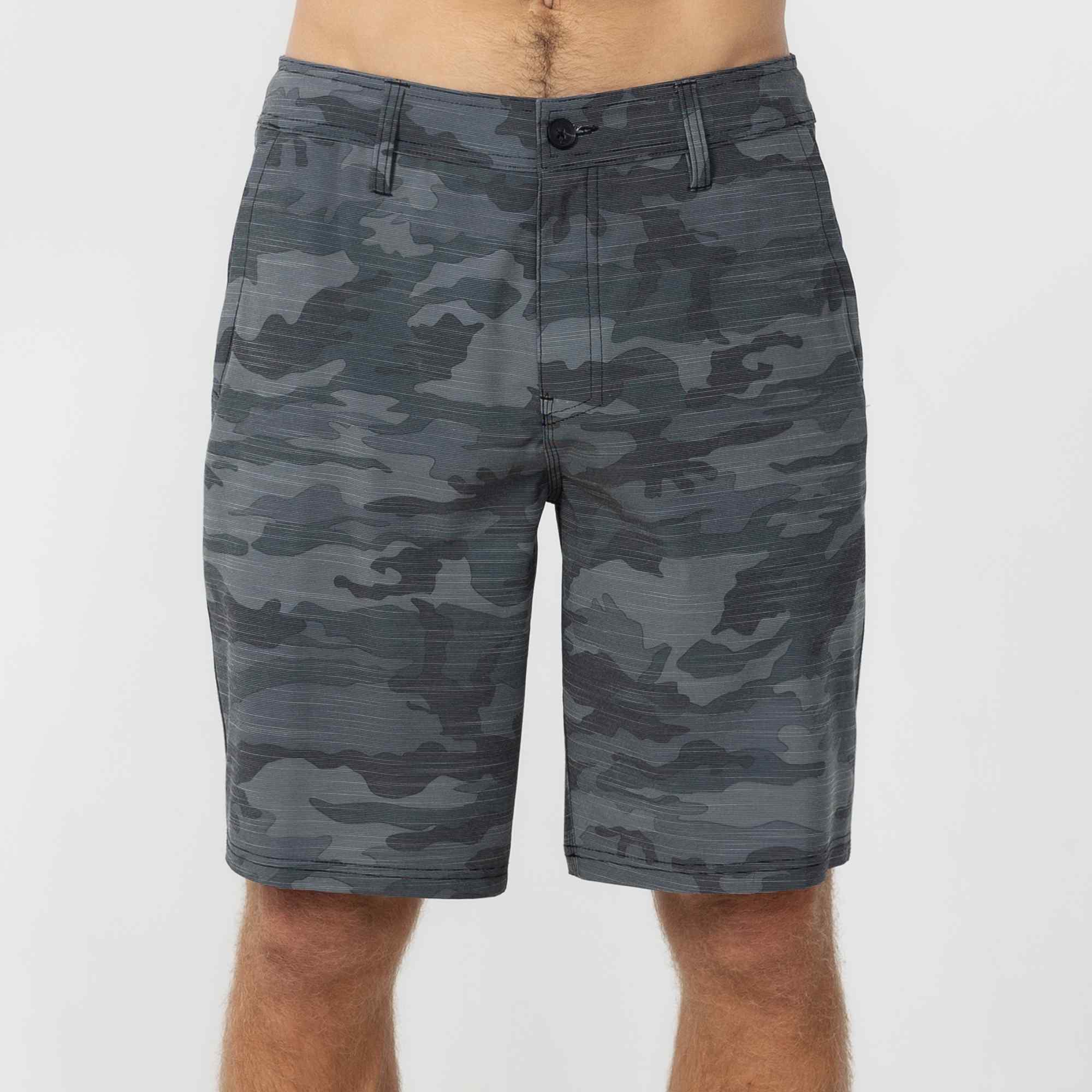 Reserve Slub 20" Hybrid Short - Black Camo