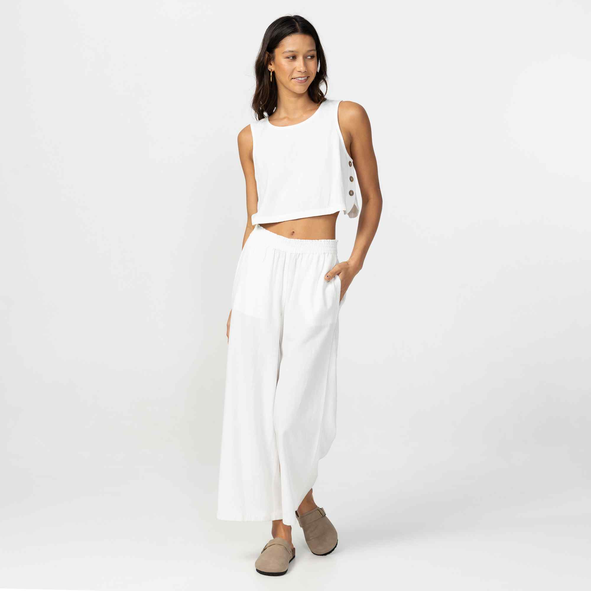Sanders Pant - White