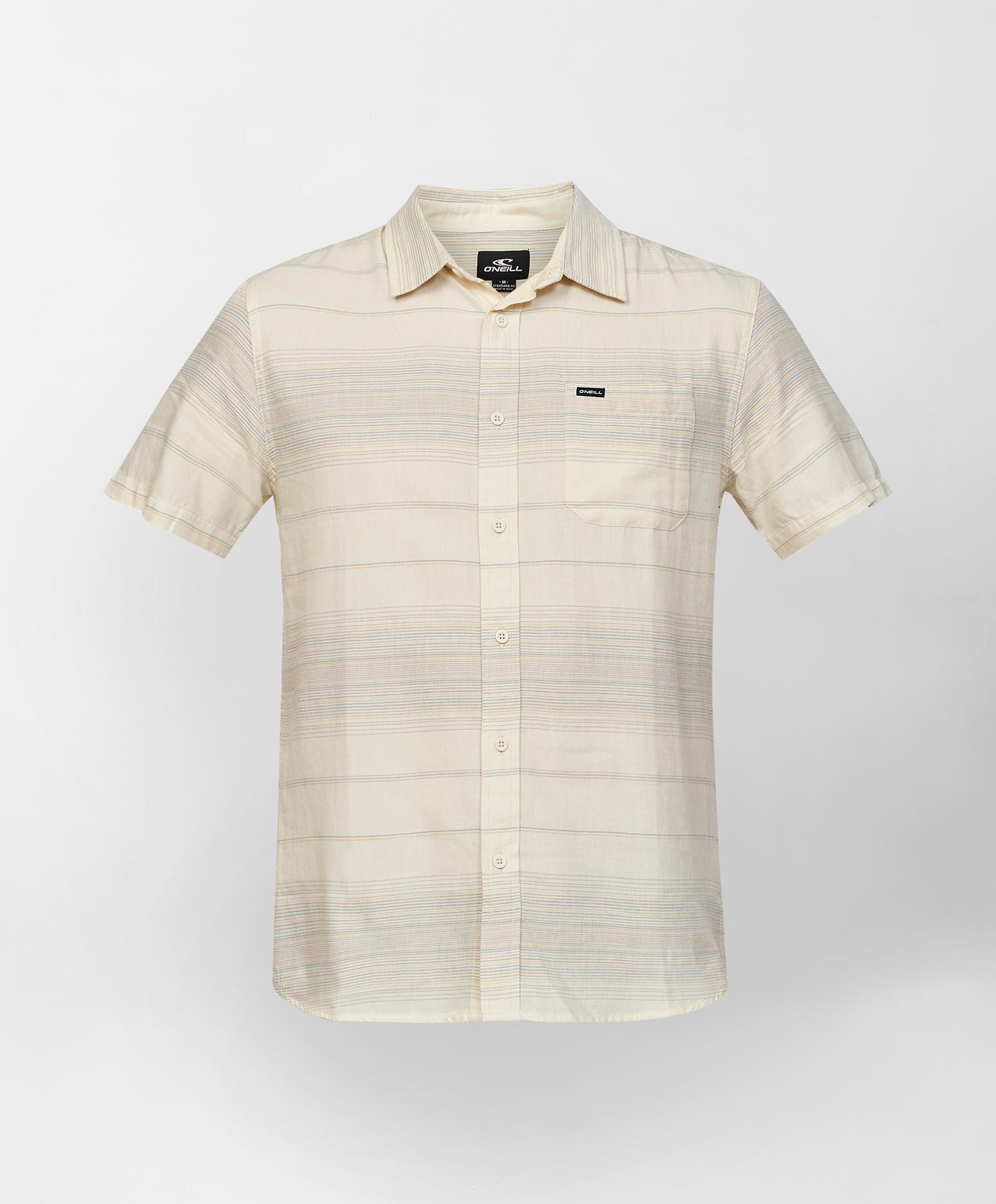 Seafaring Stripe SS Shirt - Cream