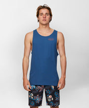 Spare Parts 2 Muscle Singlet - Navy