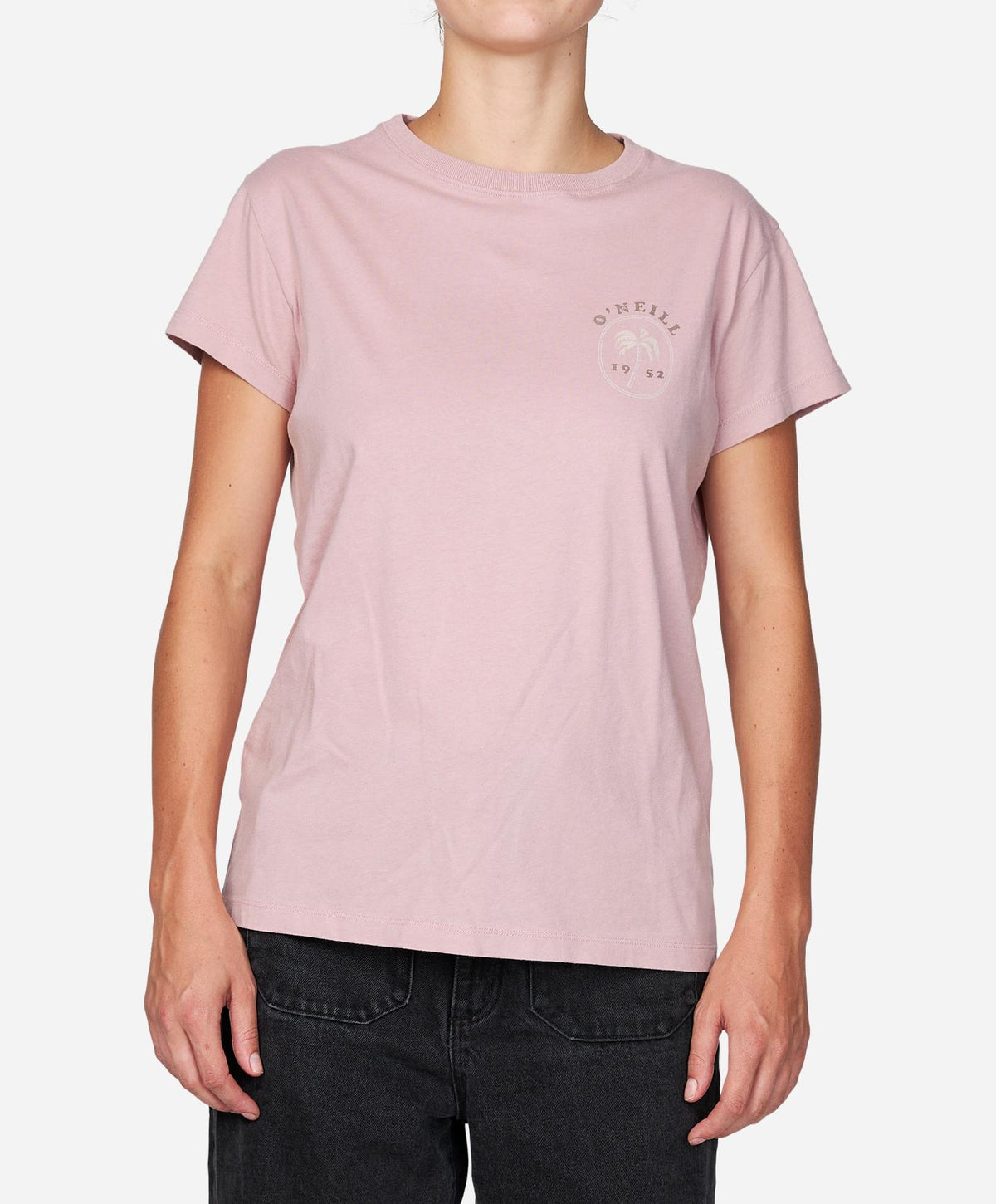State Of Mind SS Tee - Dusty Mauve